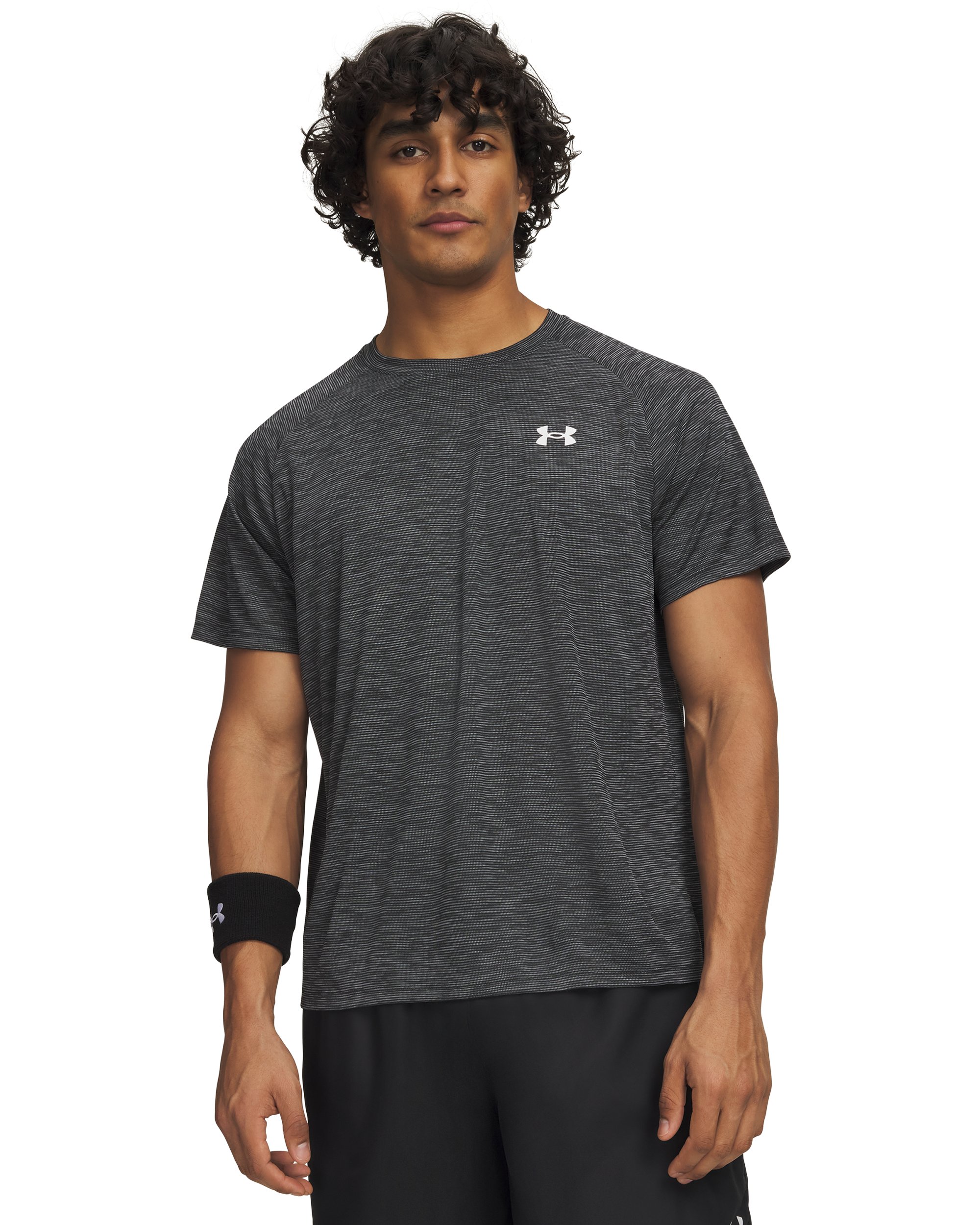 Under Armour Trainingsshirt "UA TECH TEXTURED SS" atmungsaktives Material, lockere Passform, mit Kurzarm