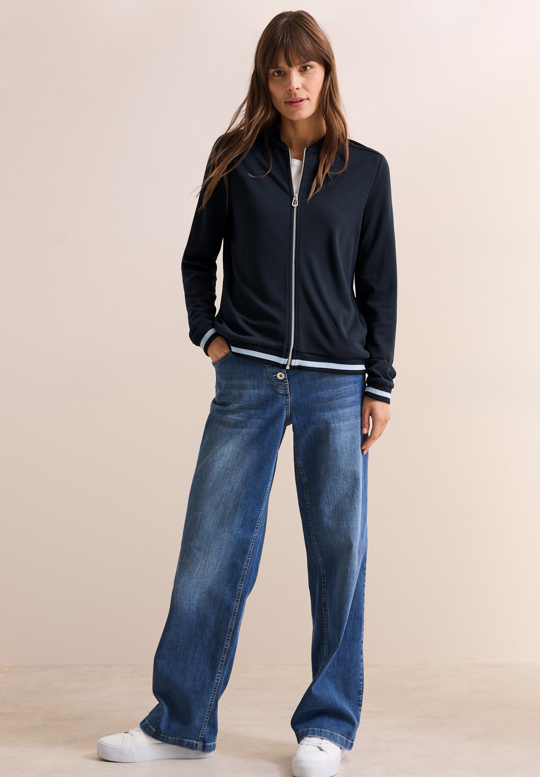 Thumbnail - Cecil Cardigan, aus softem Materialmix