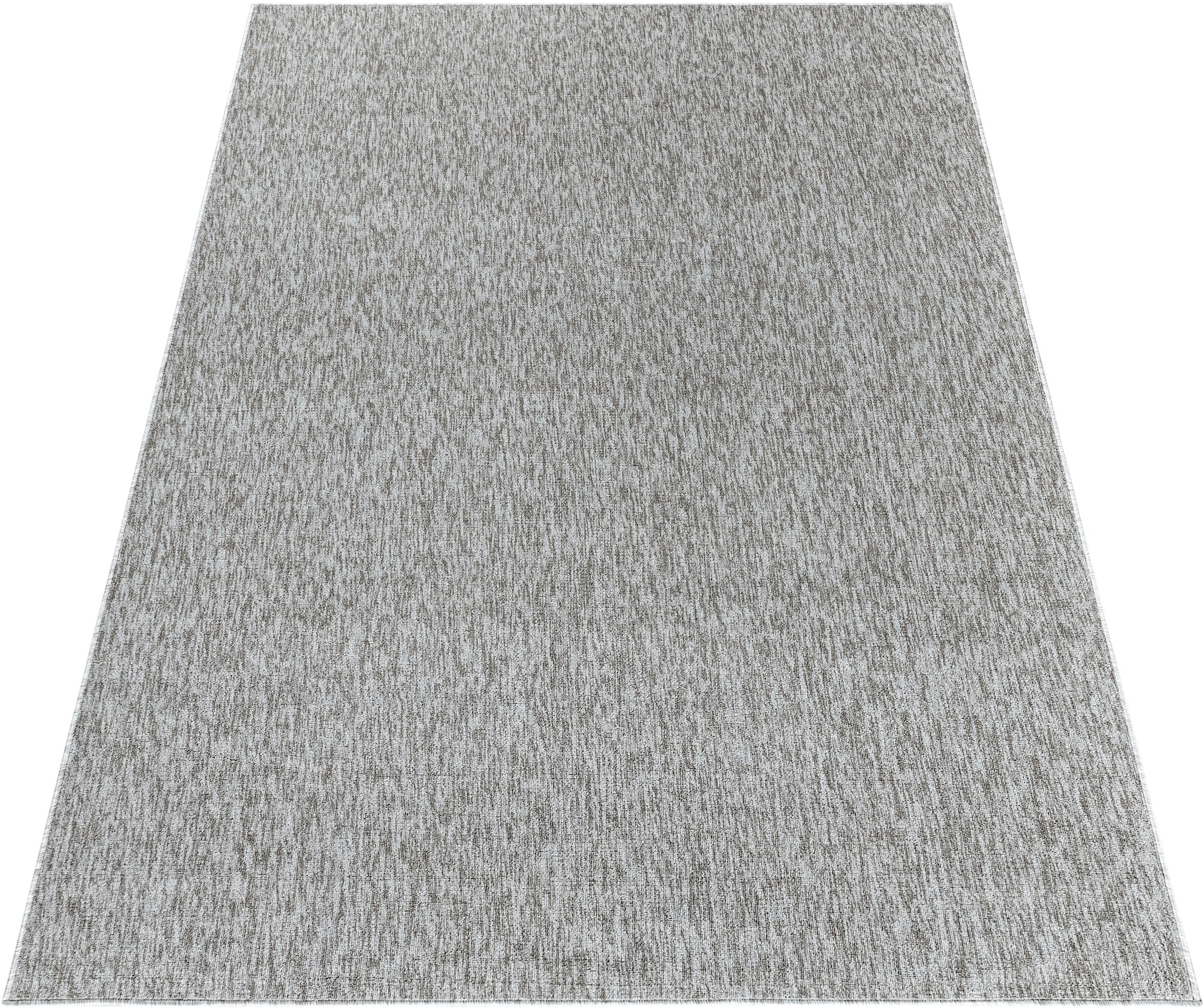 Ayyildiz Teppiche Teppich »Nizza 1800 Kurzflorteppich«, rechteckig, 6 mm Höhe, pflegeleicht, leicht melierter Kurzflor, ringsum gekettelt, Wohnzimmer