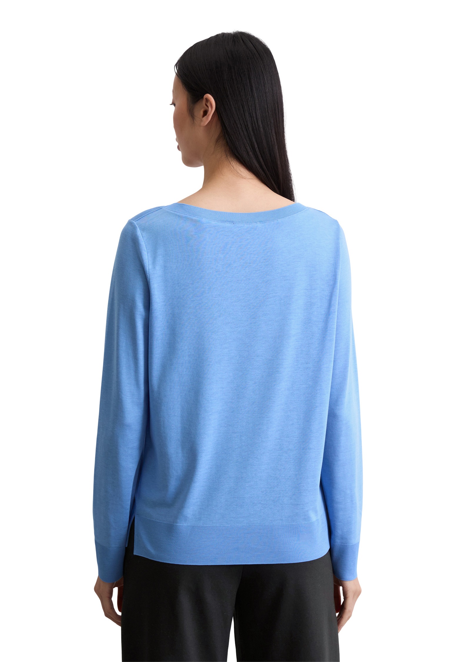 Thumbnail - Marc OPolo Langarmshirt "aus TENCEL™ Lyocell-Baumwolle-Mix"