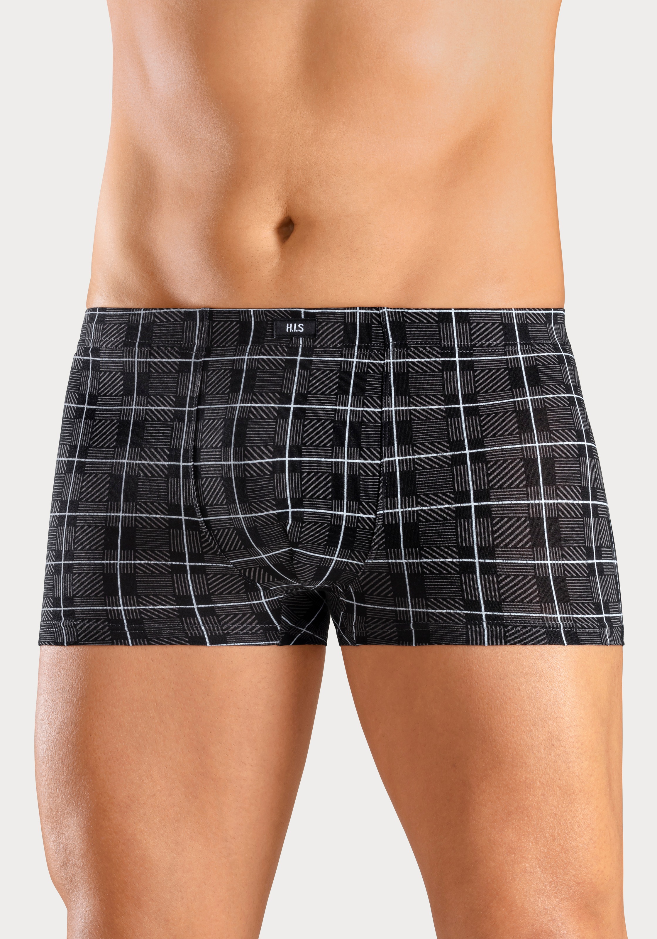 H.I.S Boxer "Boxershorts für Herren" Packung, 5 Stk. aus Baumwoll-Stretch günstig online kaufen
