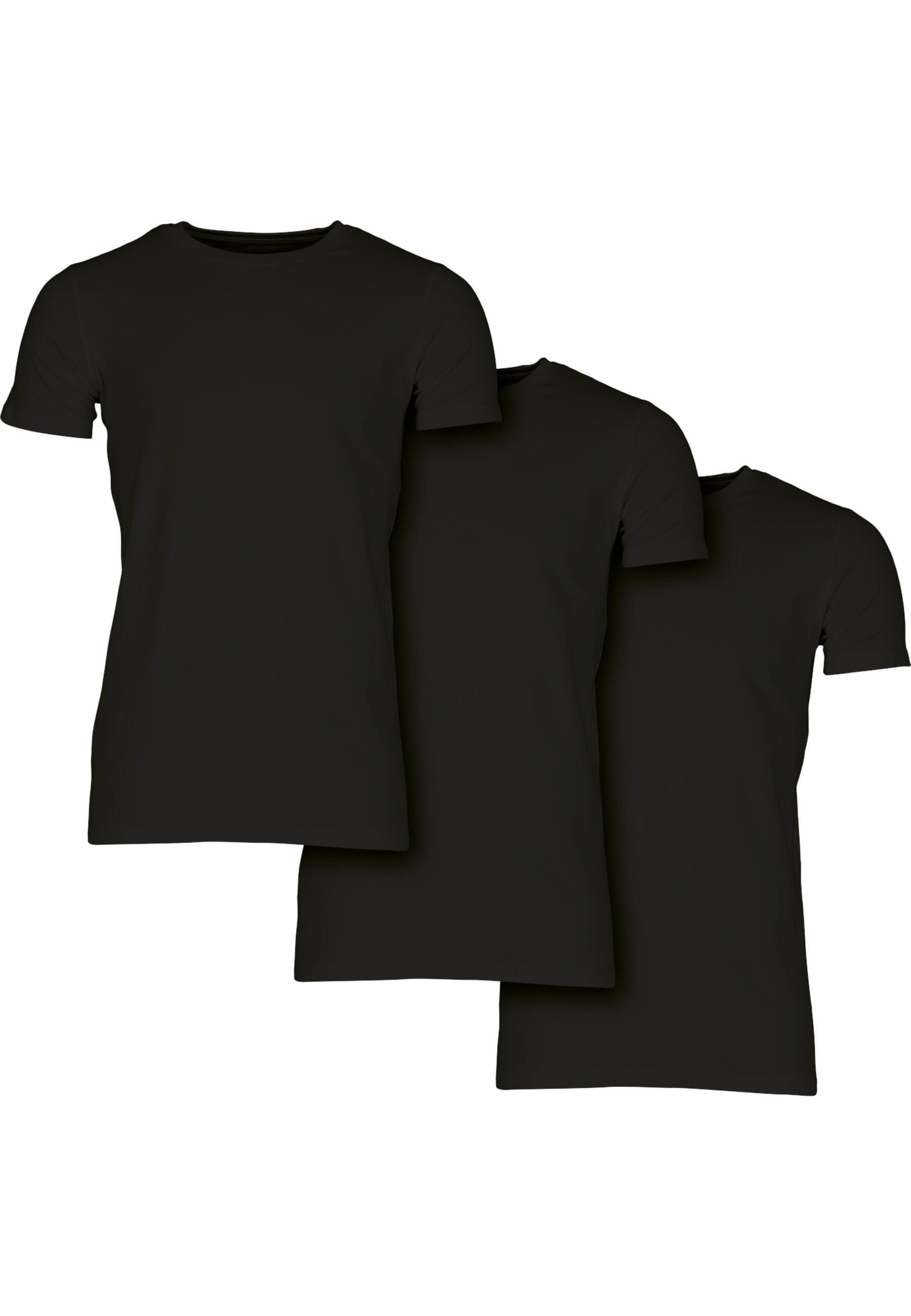 DEF Kurzarmshirt "DEF Herren DEF Weary 3er Pack T-Shirt" günstig online kaufen