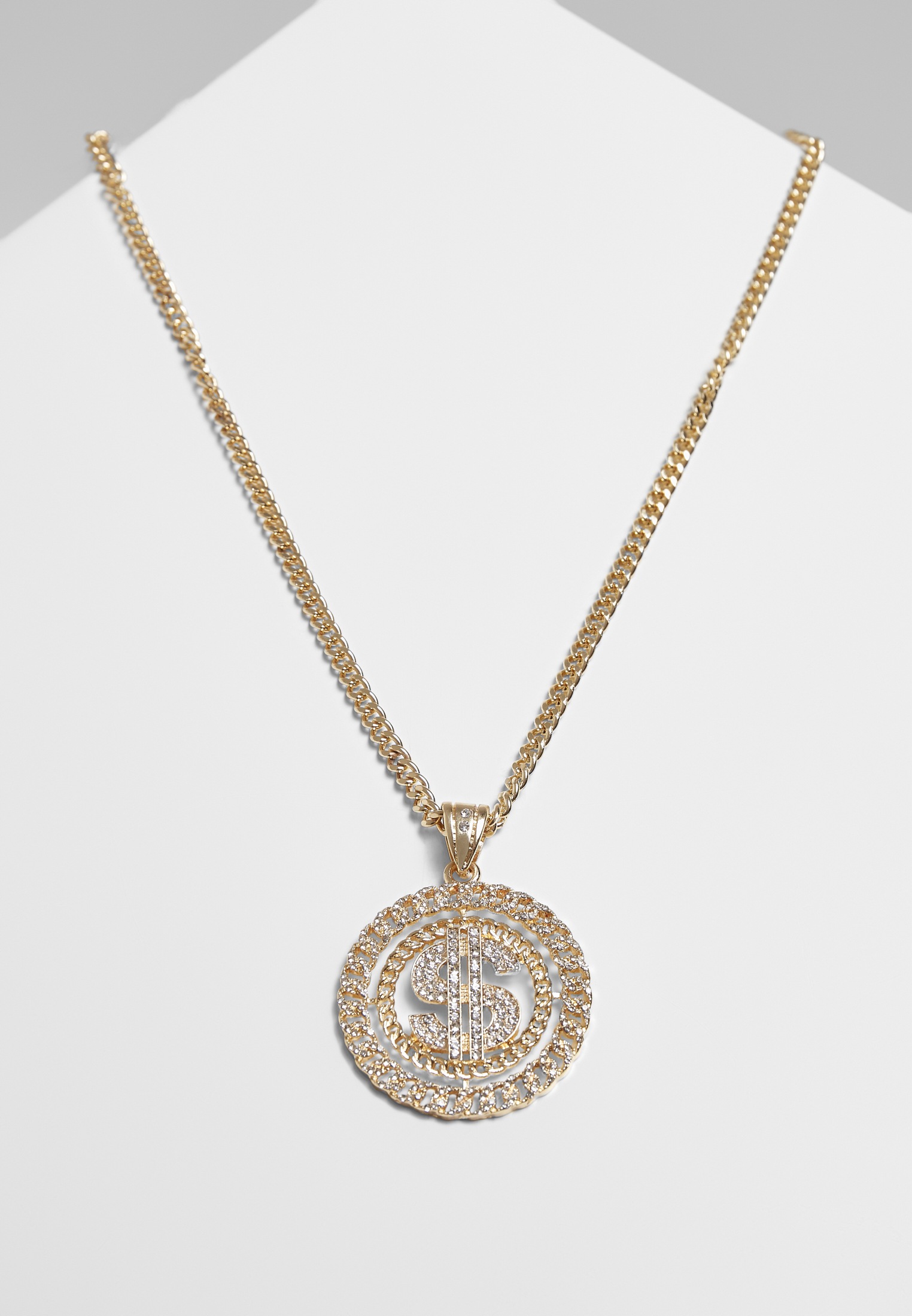 URBAN CLASSICS Edelstahlkette »Accessoires kaufen online Necklace« BAUR Diamond Dollar 