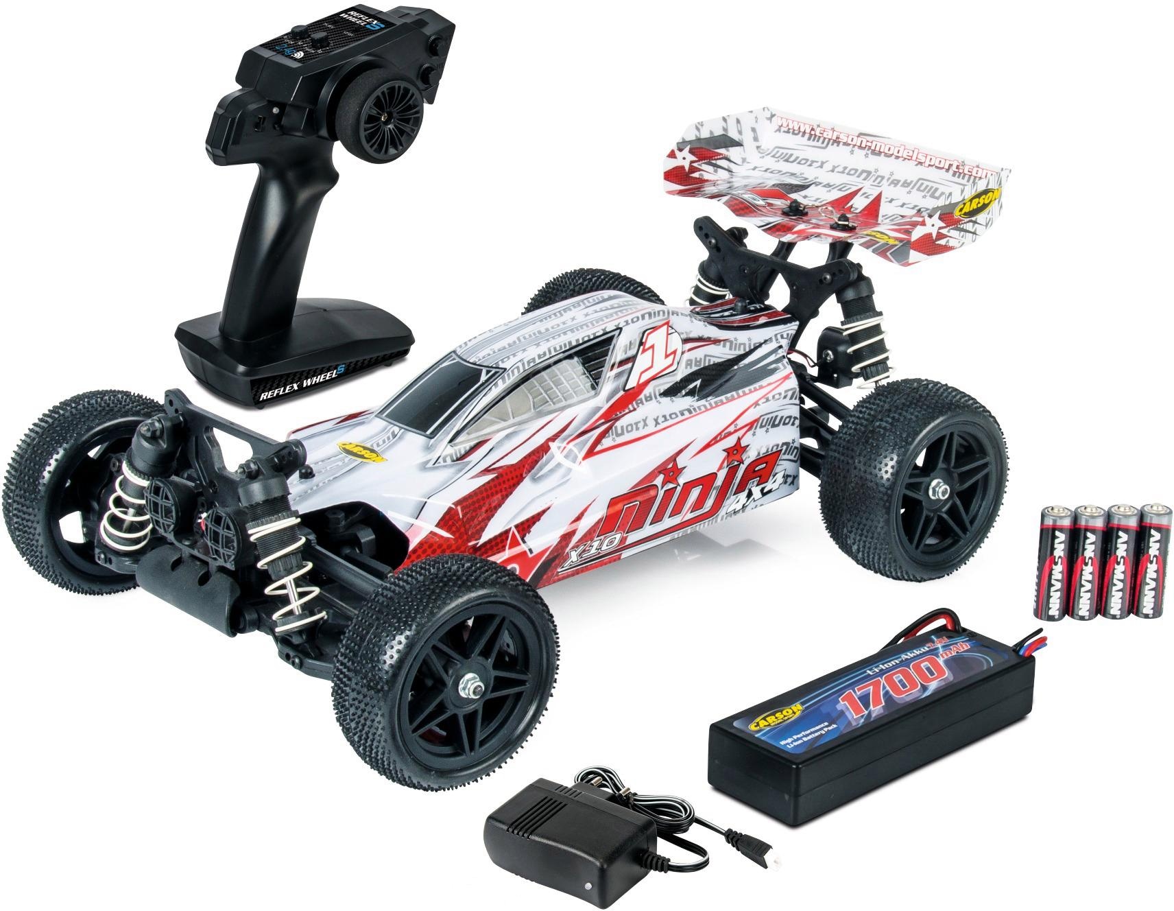 RC-Auto Ninja X10, 1:10, RTR (Komplettset)