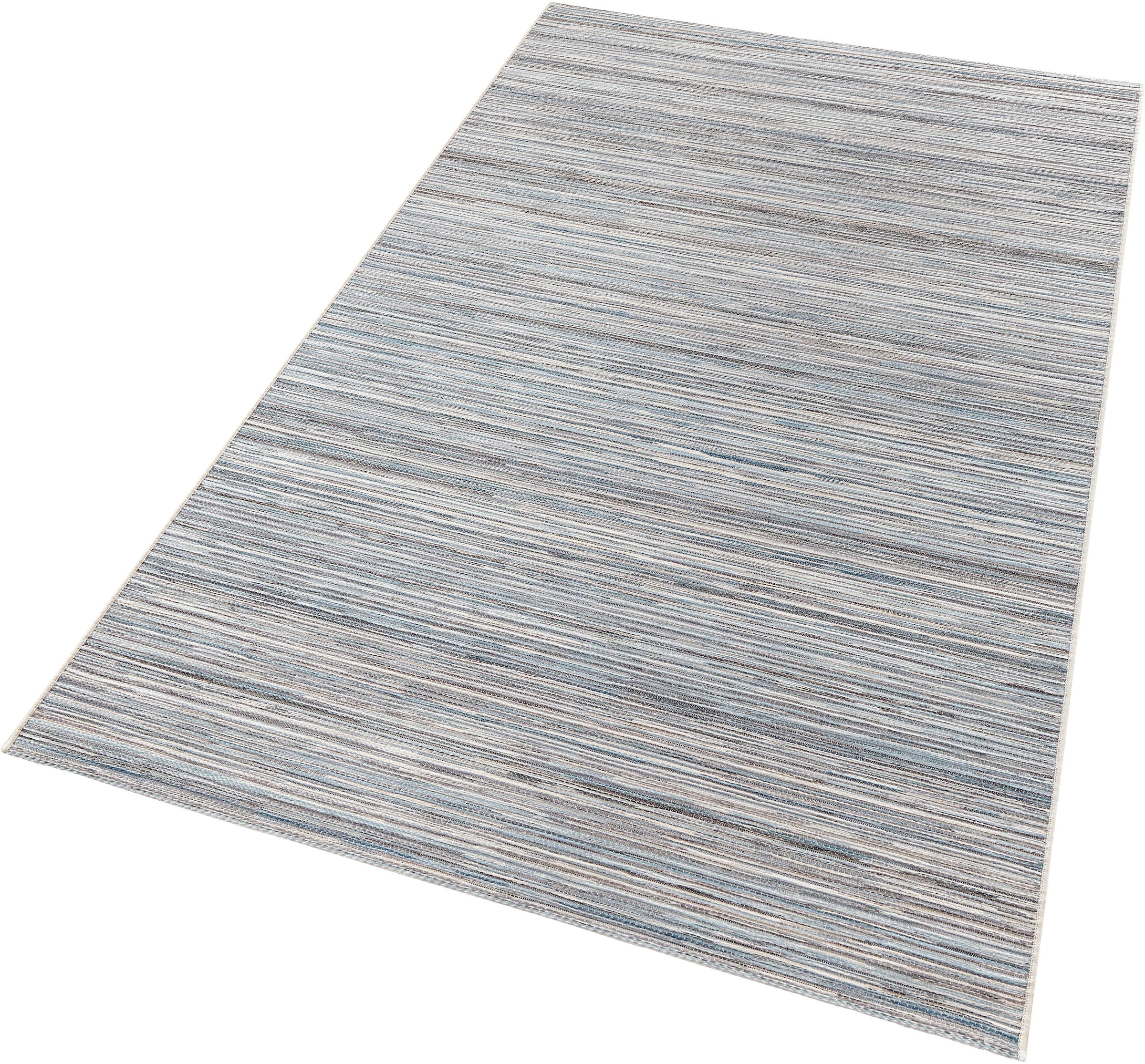 NORTHRUGS Teppich »Lotus«, rechteckig, 7 mm Höhe, In-& Outdoor, Flachgewebe, Modern, Wetterfest, Garten, Wohnzimmer