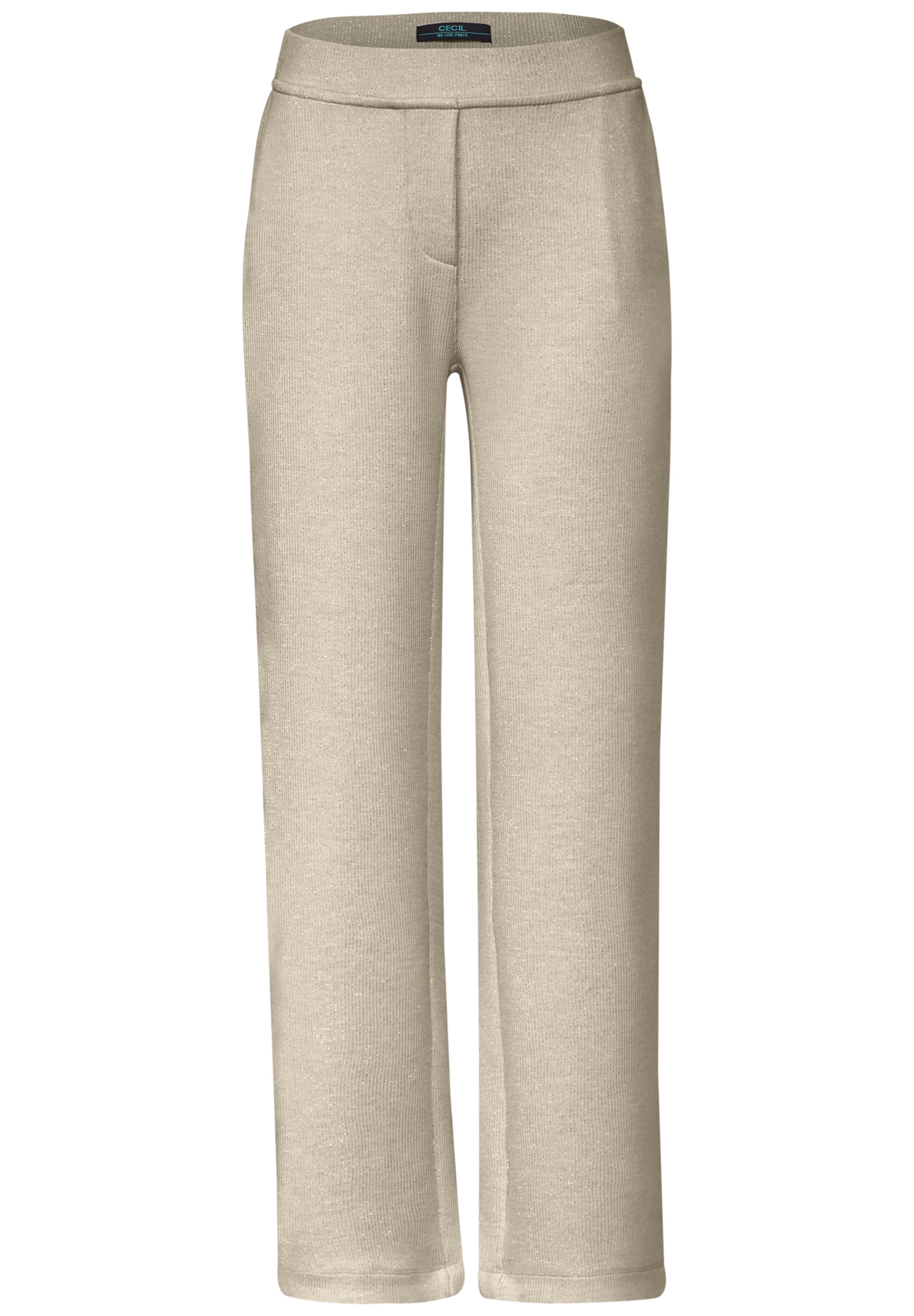 CECIL Damen Stoffhose Beige XL 3
