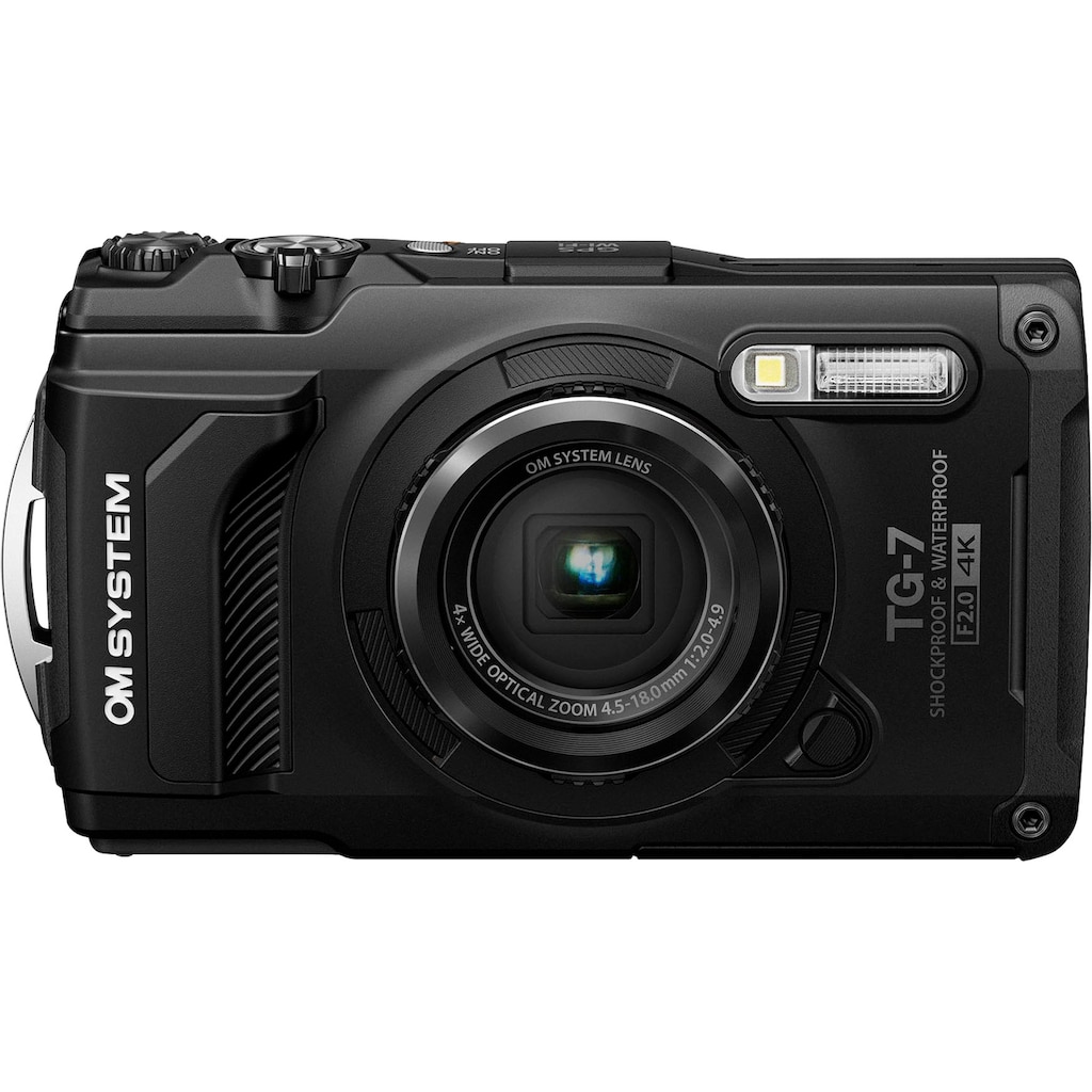 Olympus Kompaktkamera »Tough TG-7«, 12 MP, 4 fachx opt. Zoom, Bluetooth-WLAN (Wi-Fi)