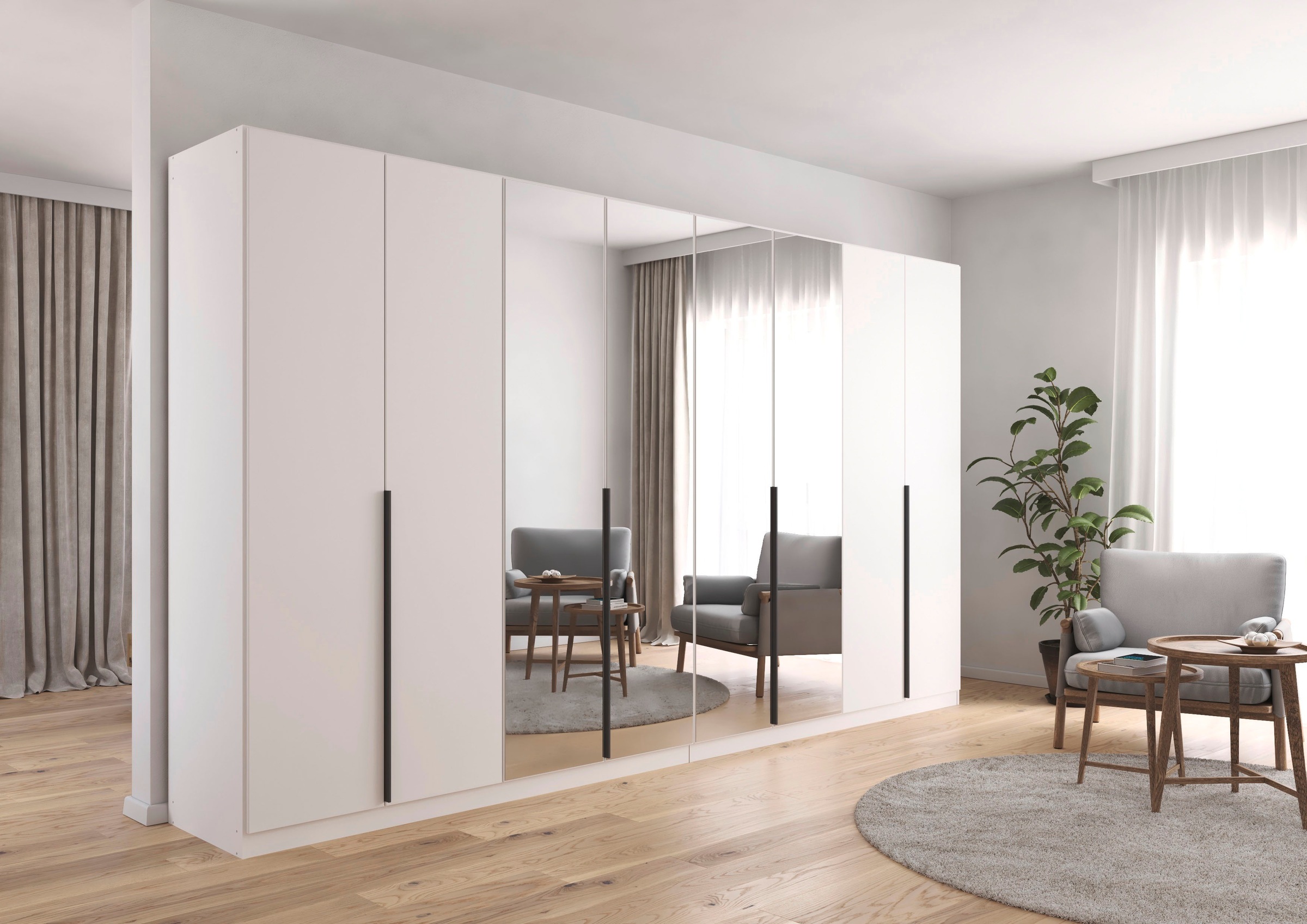 rauch Drehtürenschrank "Kleiderschrank Schrank Garderobe AGORDO mit Dekor- günstig online kaufen