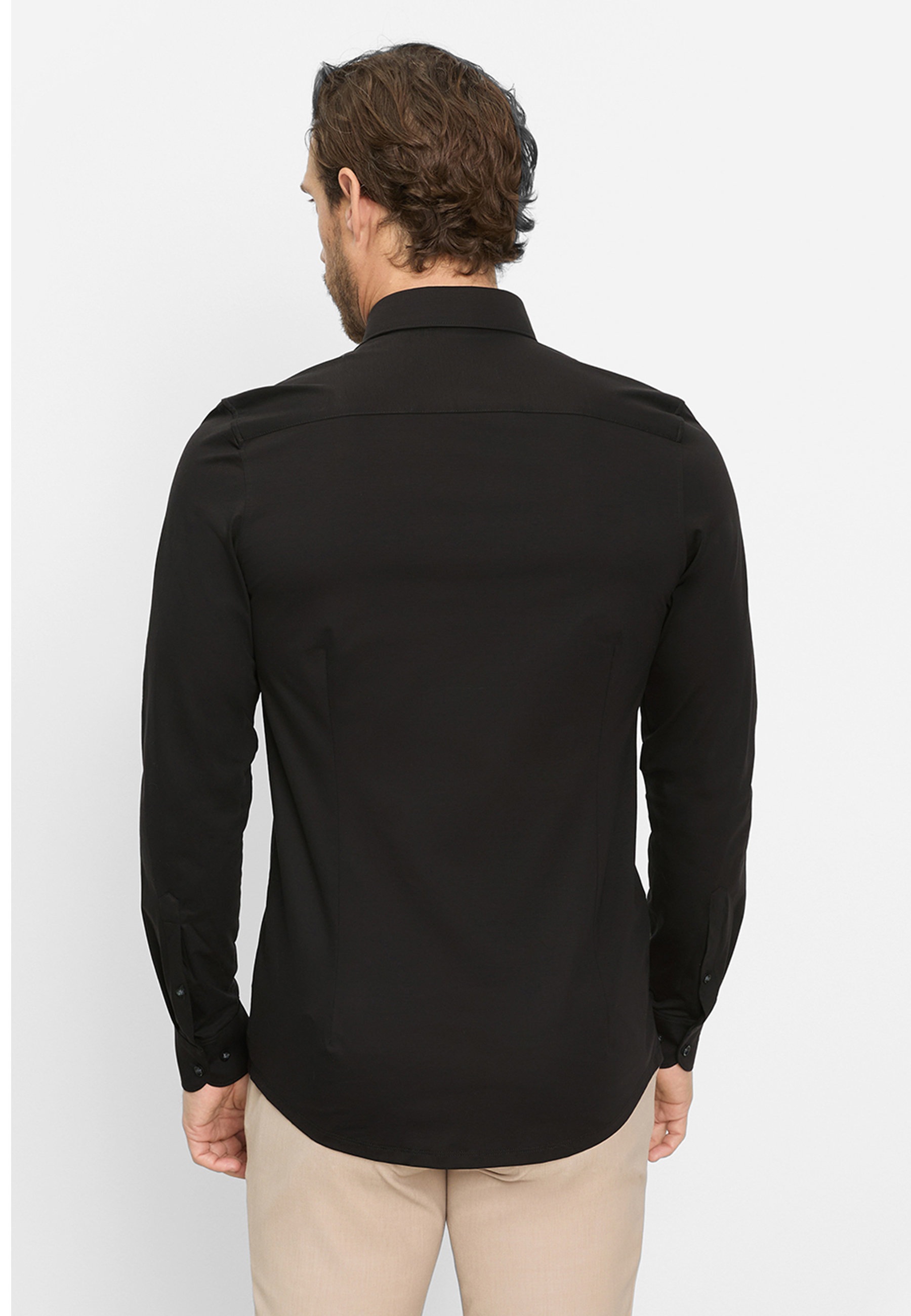 OLYMP Level Five 24/Seven Shirt Black 39 6