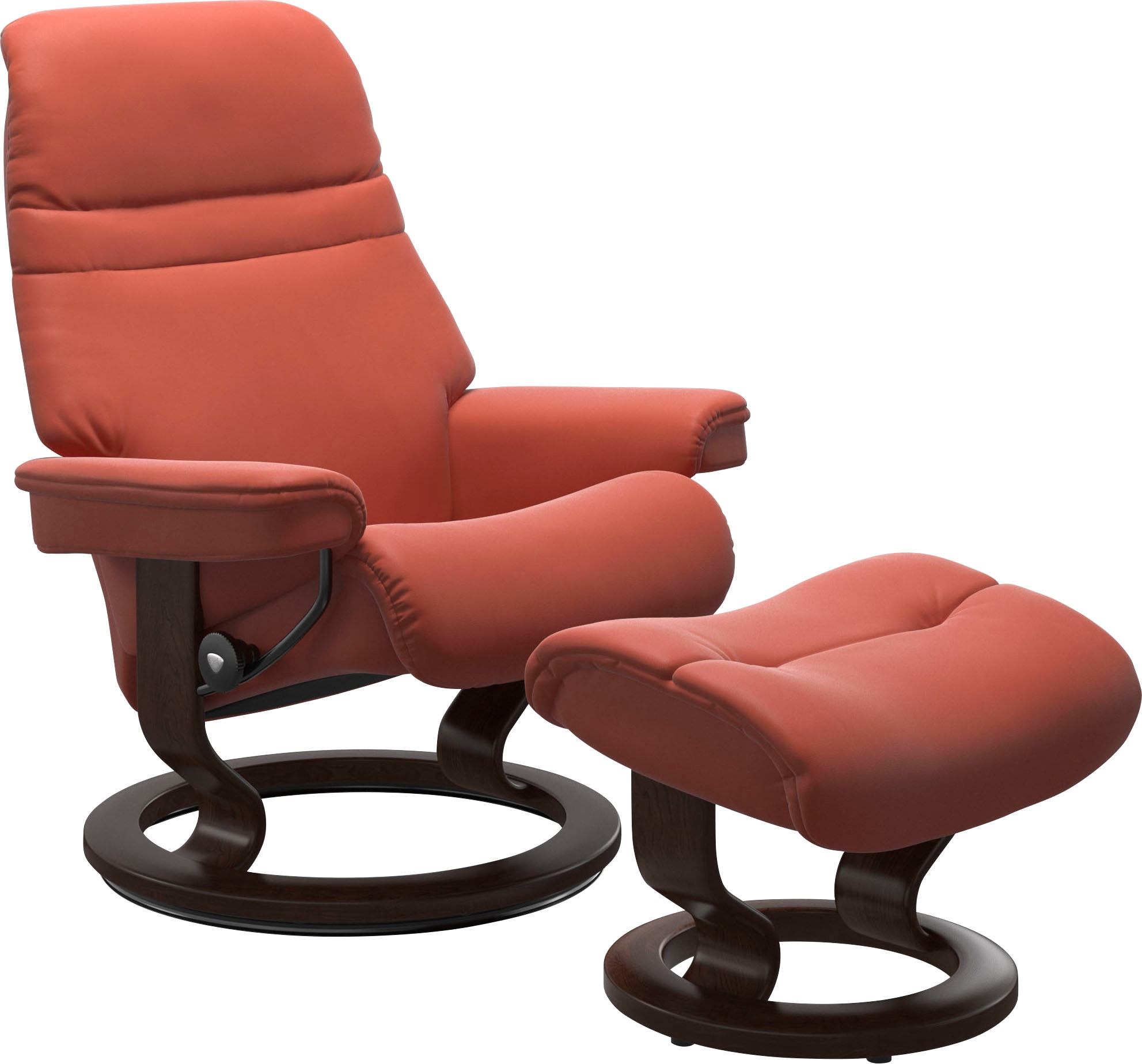 Stressless Fußhocker "Sunrise", mit Classic Base, Gestell Braun günstig online kaufen