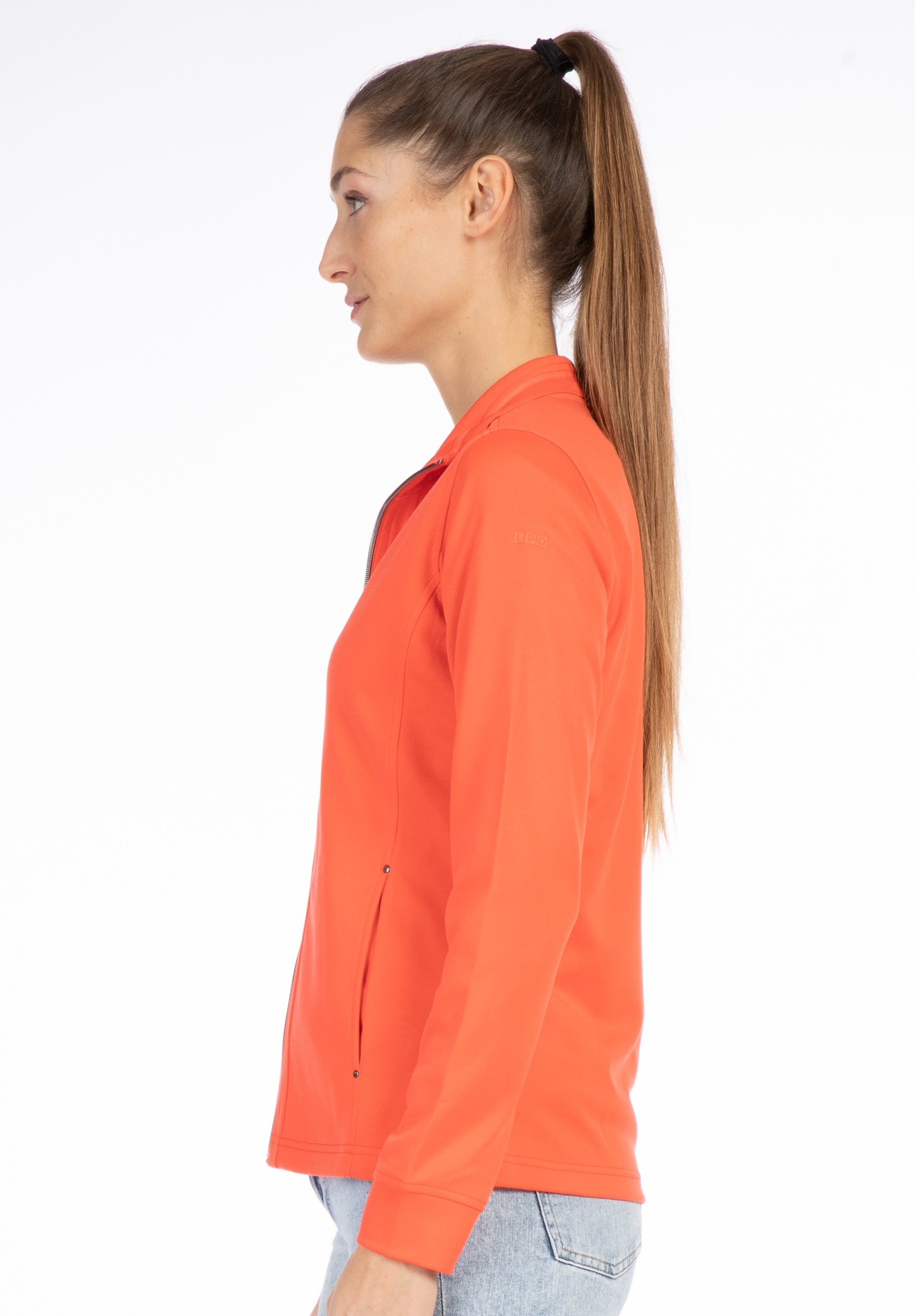 Thumbnail - LPO Trainingsjacke "Abby II" weiche Fleecejacke in traditioneller Optik