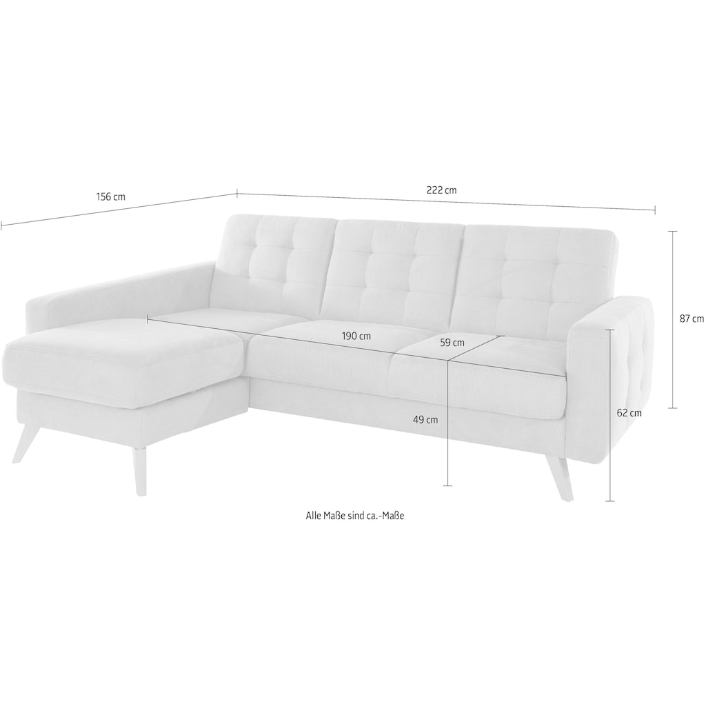 exxpo - sofa fashion Ecksofa »Nappa«