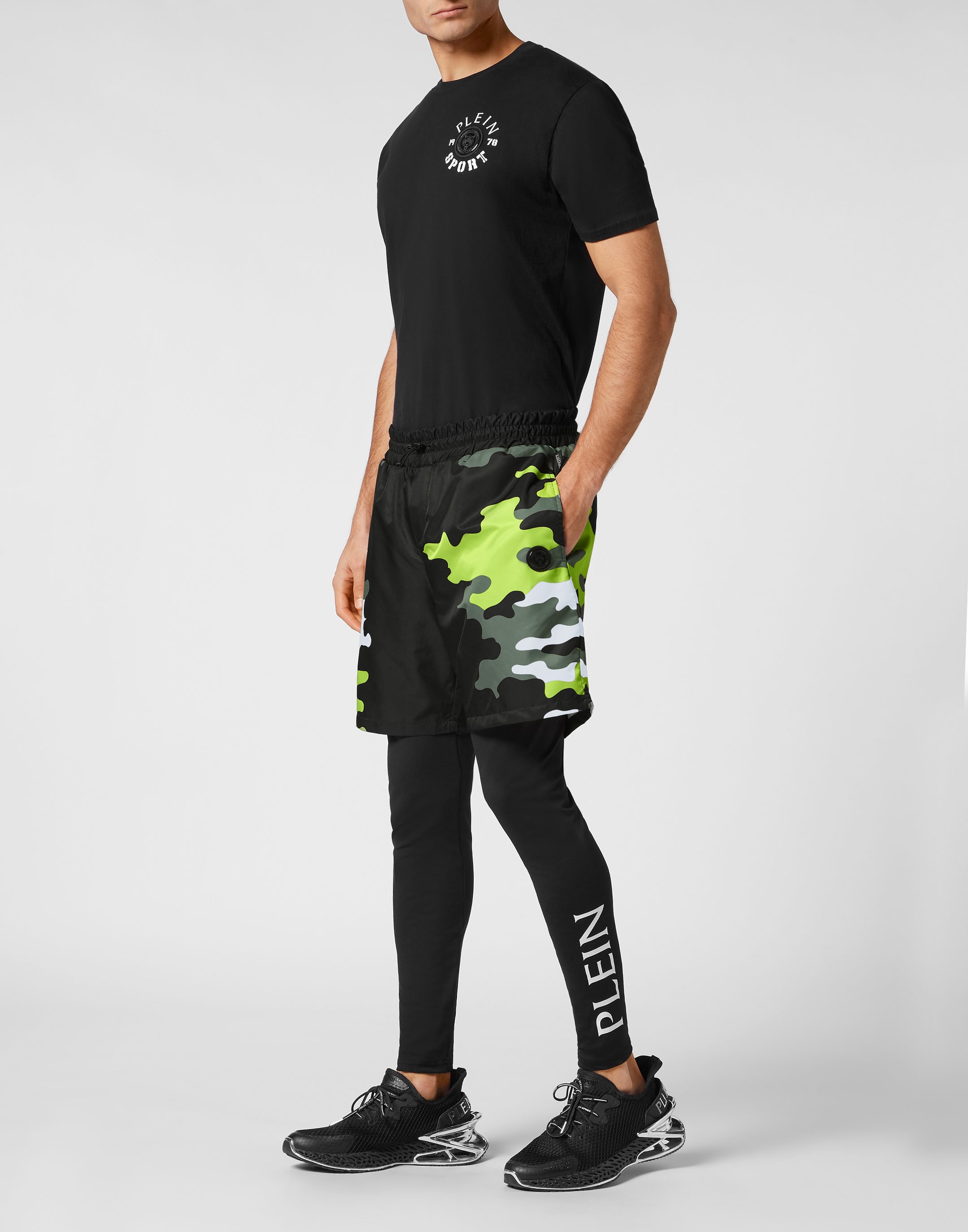 PLEIN SPORT Laufhose »Camouflage«