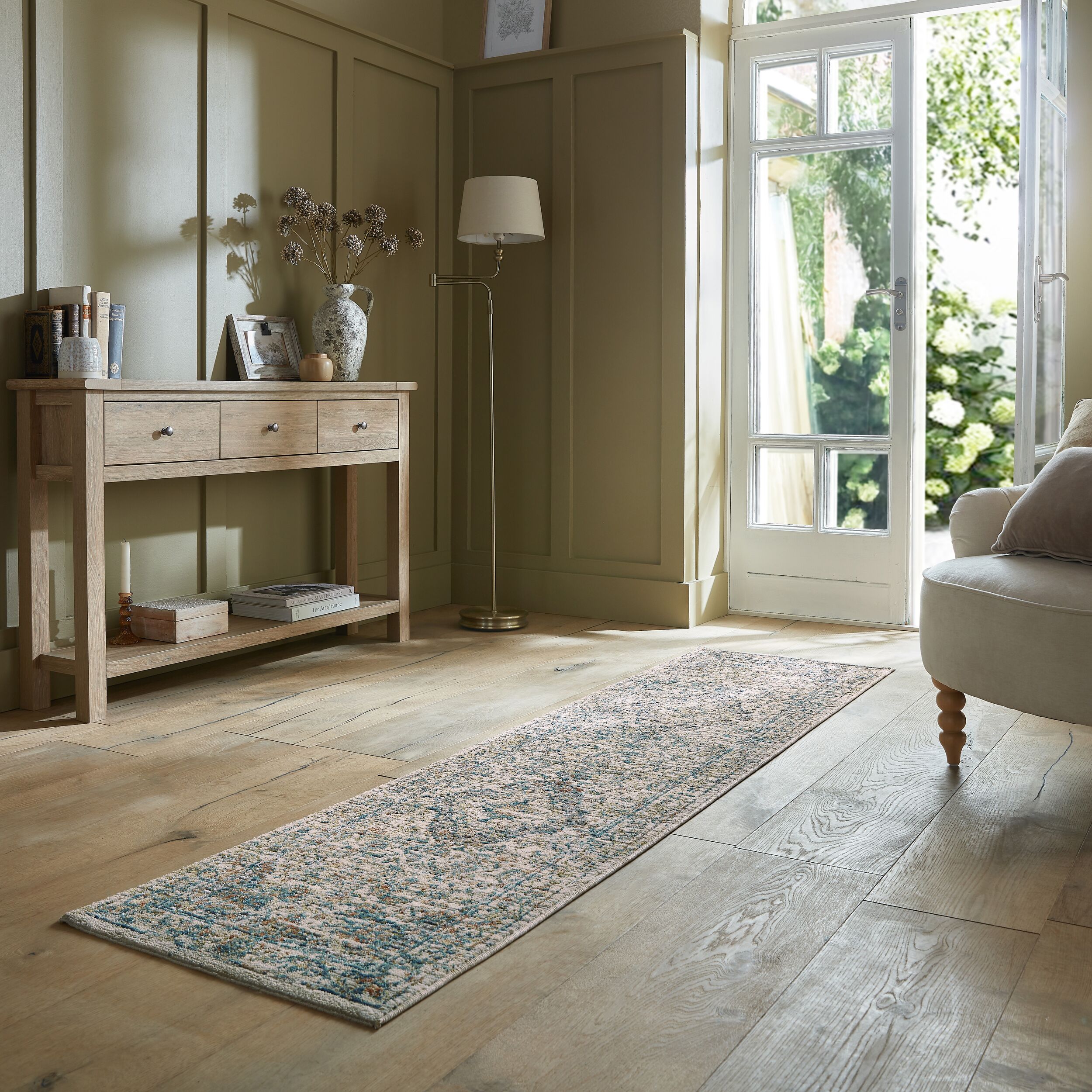 FLAIR RUGS Teppich "Sibyl Vintage" rechteckig 7 mm Höhe aus recyceltem Mate günstig online kaufen
