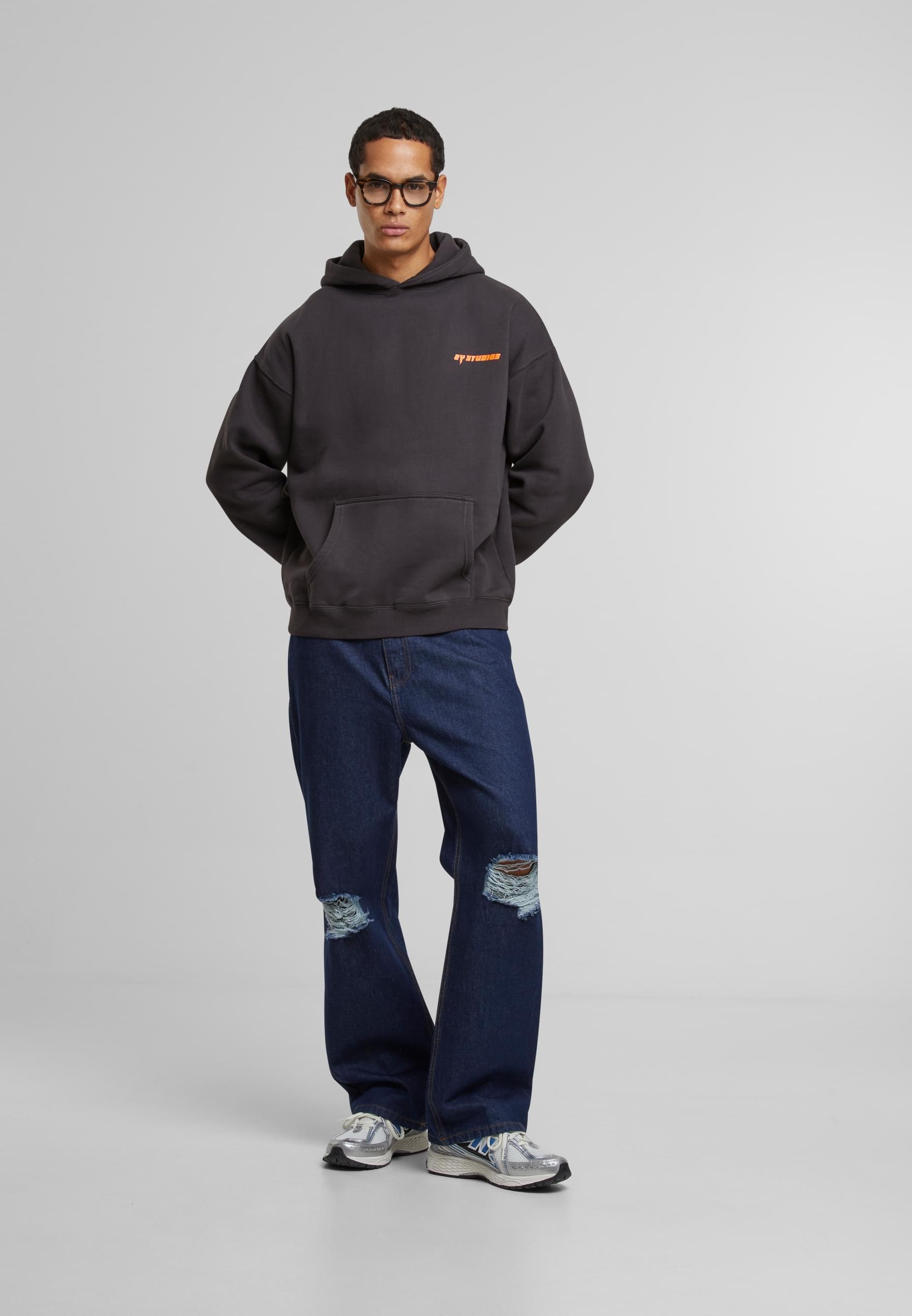 2Y Studios Kapuzensweatshirt »2Y Studios Herren Last For Life Oversize Hoddie«, (1 tlg.)