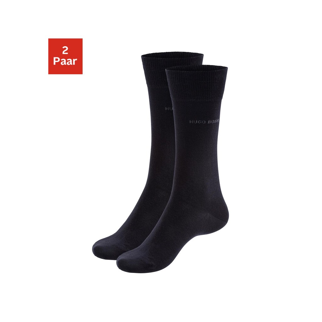 BOSS Socken »2P RS Uni«, (2 Paar)