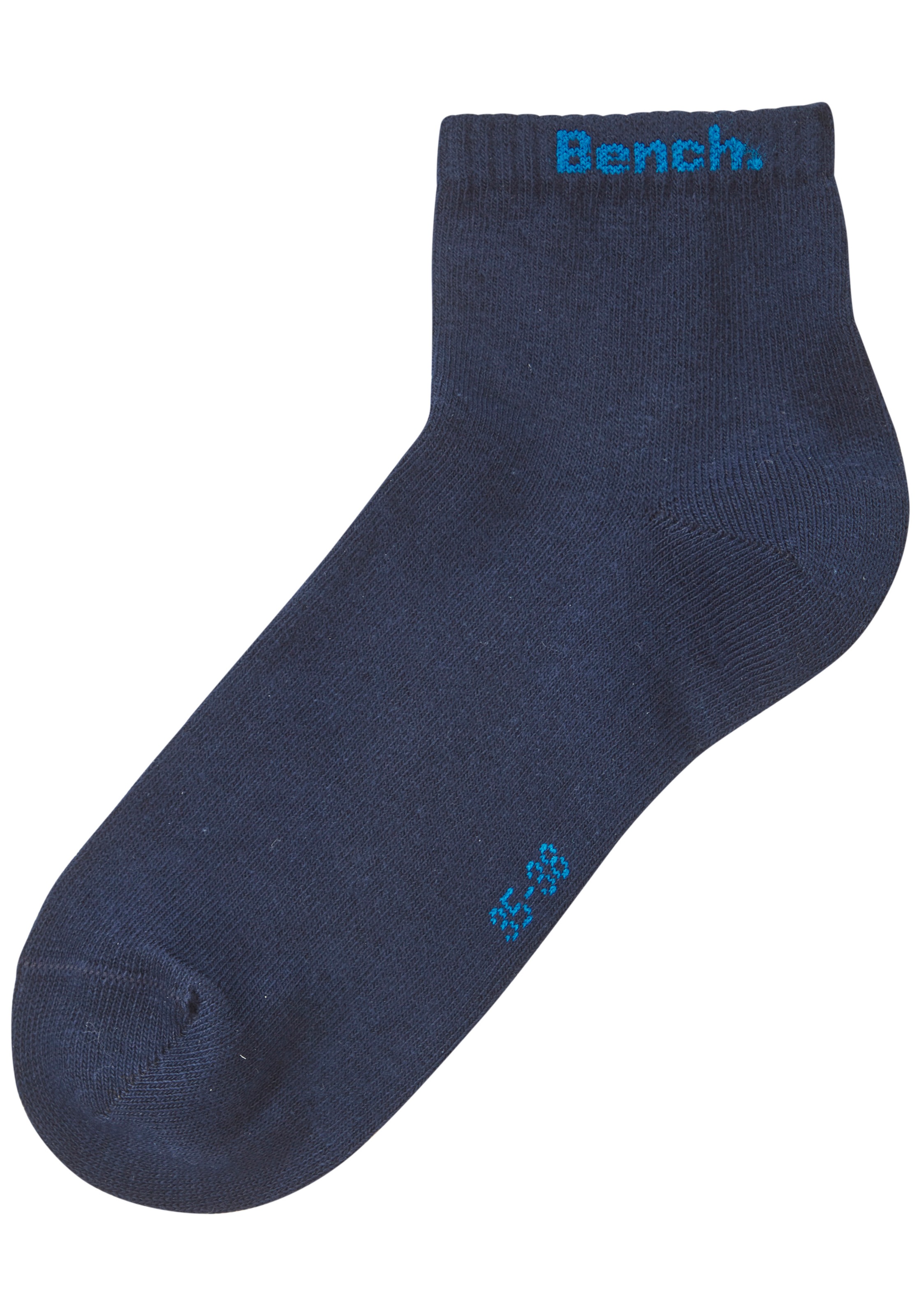 Bench. Sneakersocken Packung, 6 Paar tlg. Sneakersocken mit klassischem Logoschriftzug