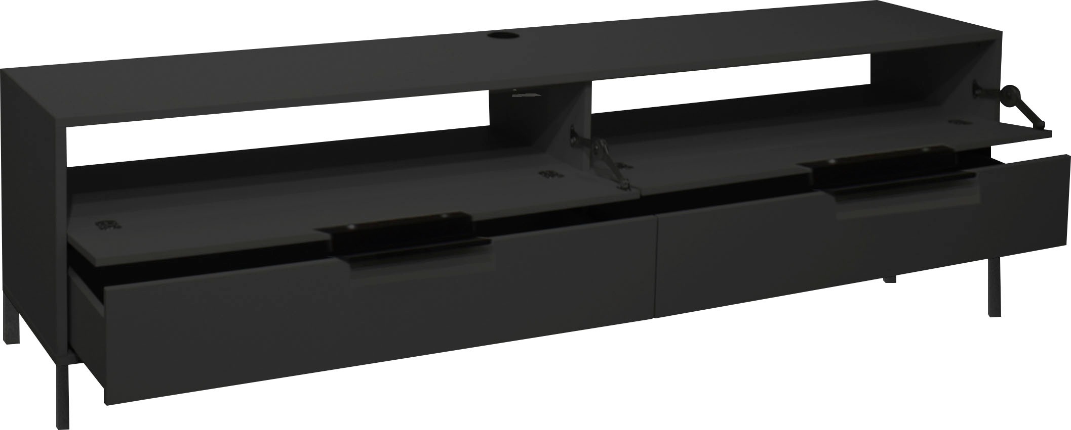 Mäusbacher Lowboard "Bonnie TOPSELLER", Lowboard mit Quadratgestell günstig online kaufen