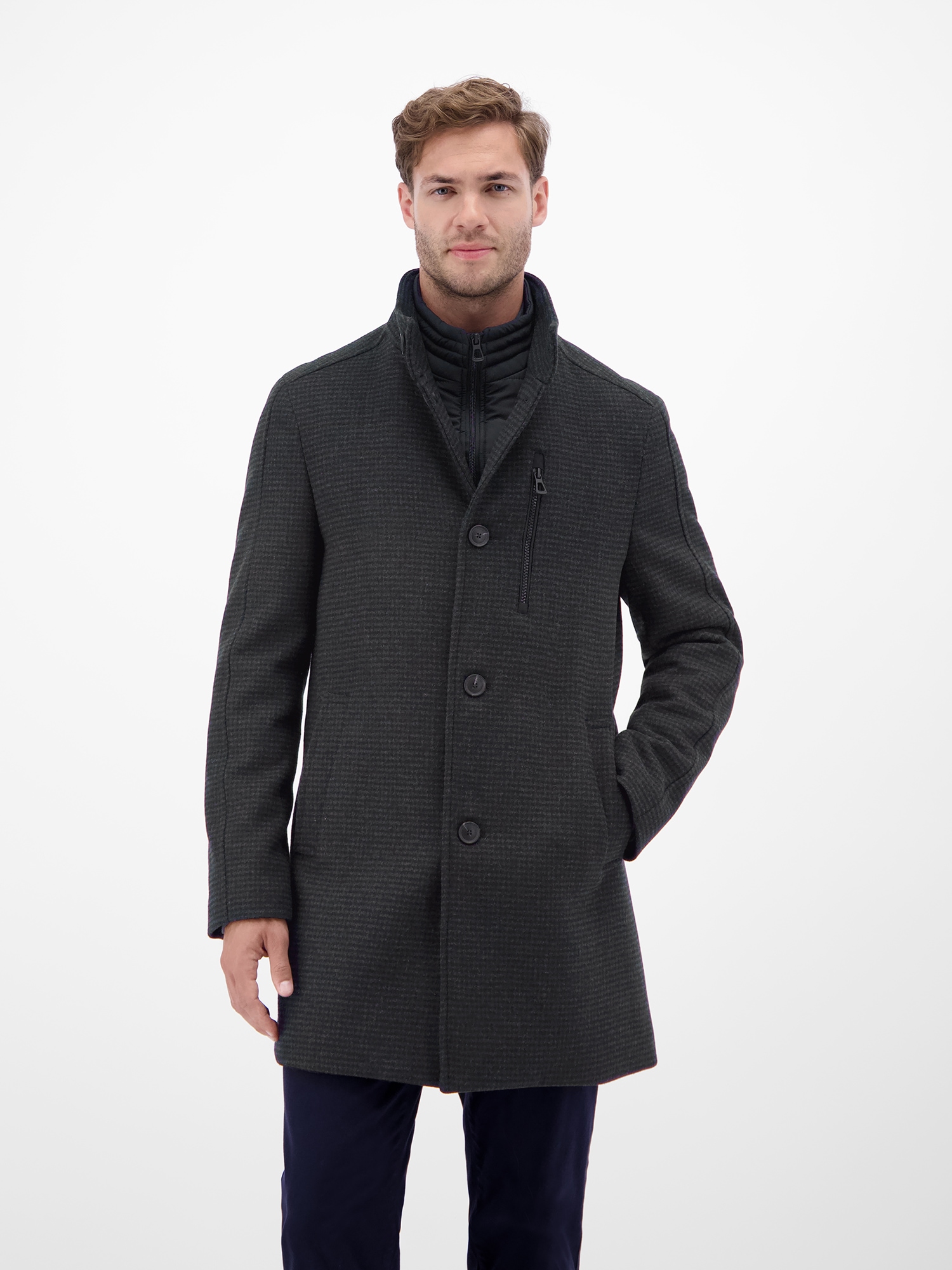 LERROS 1100000002199 "Herren Wollmantel"