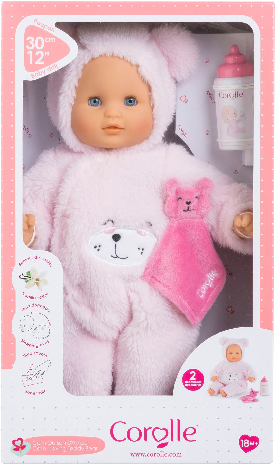 Corolle® Babypuppe »Corolle Mon Premier Poupon Calin Teddy Bär«, mit Vanilleduft