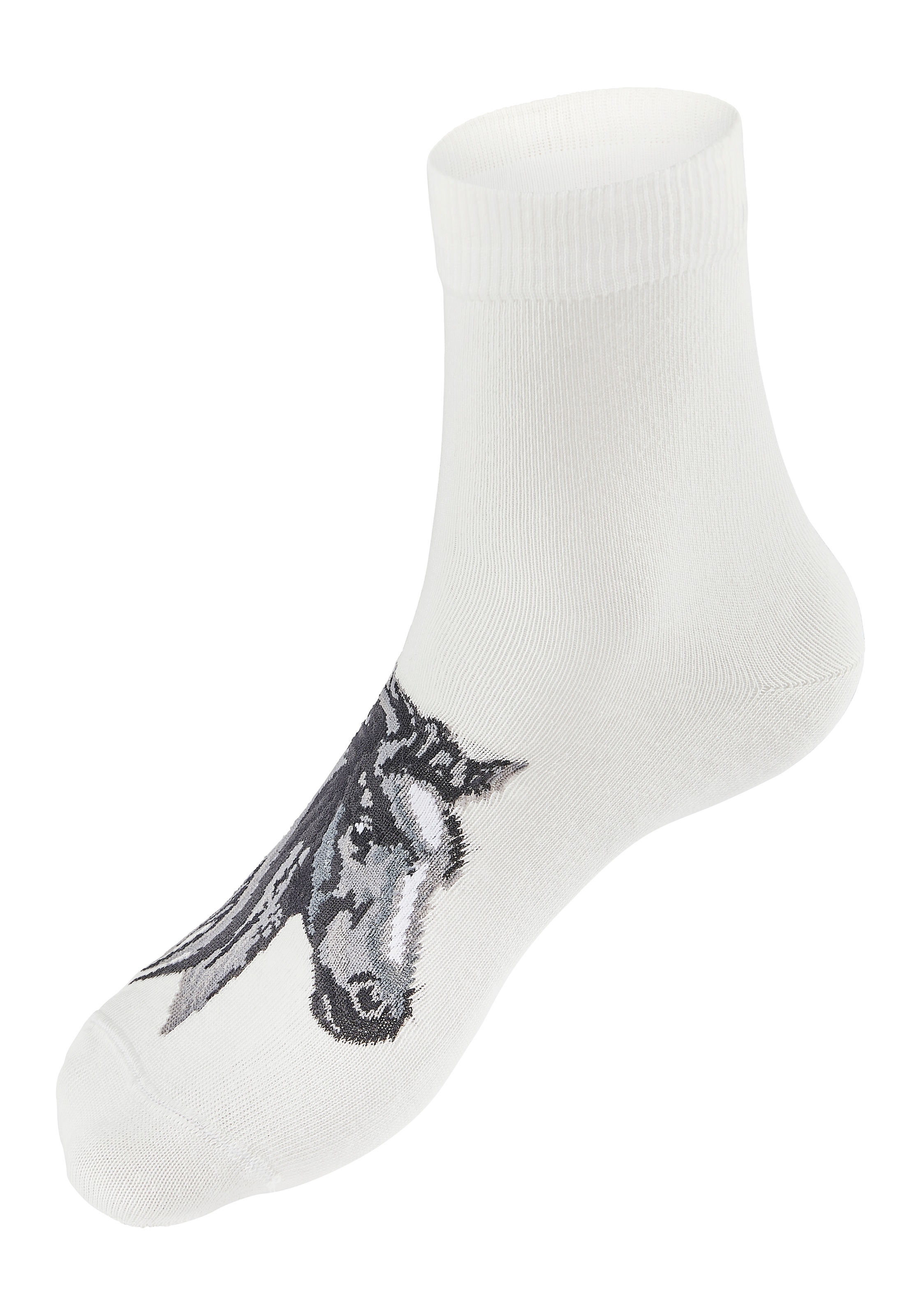 BAUR verschiedenen | H.I.S Socken, (5 Pferdemotiven Paar), mit bestellen