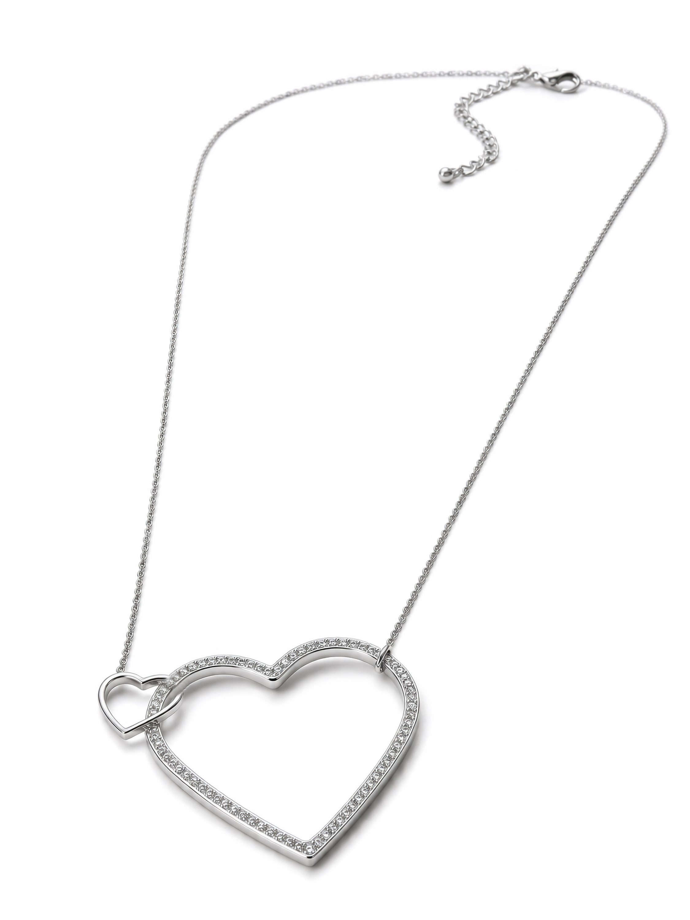 COLLEZIONE ALESSANDRO Lange Kette "Lyon" mit Glassteinen günstig online kaufen