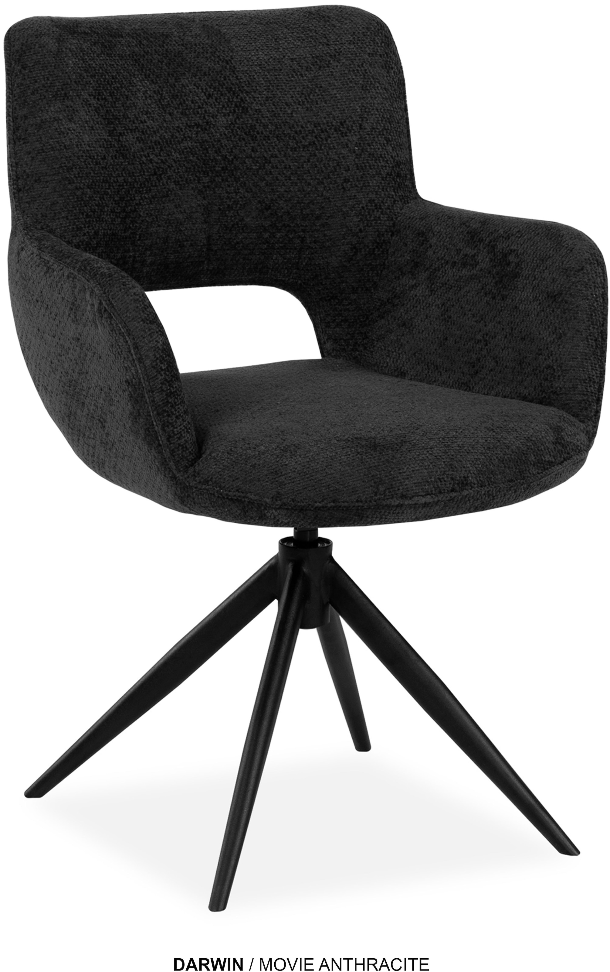 OMG Design Esszimmerstuhl "Darwin" (Set) 2 Stk. Stoff Drehstuhl mit auto-re günstig online kaufen