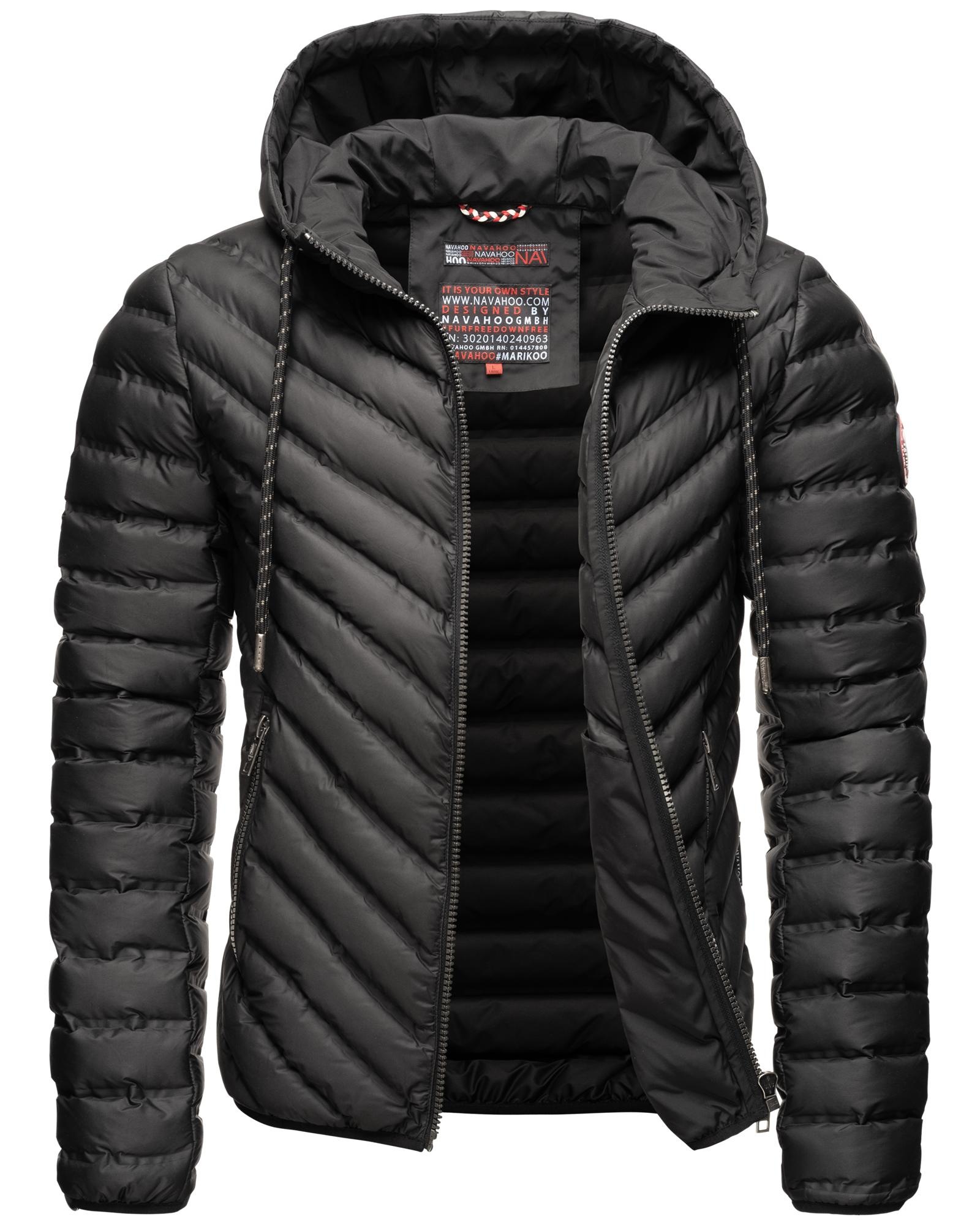 Navahoo Steppjacke »Fey-Tun«, mit Kapuze, stylische Übergangsjacke mit Kapuze
