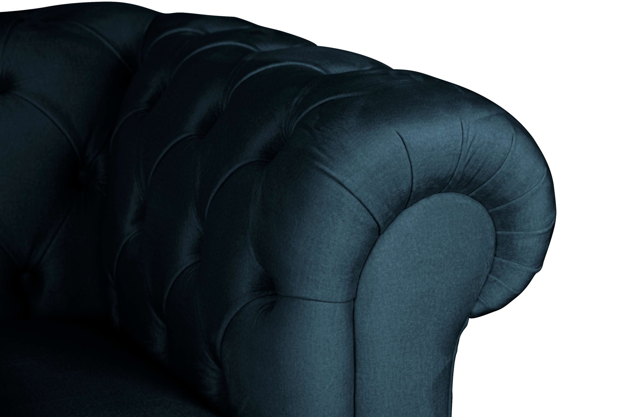 Home affaire 3-Sitzer »CHARENTE, optionale Schlafsofa, Chesterfield-Sofa, Bettfunktion«, mit edler Knopfheftung und typischen Armlehnen, B/T/H 198/89/74 cm