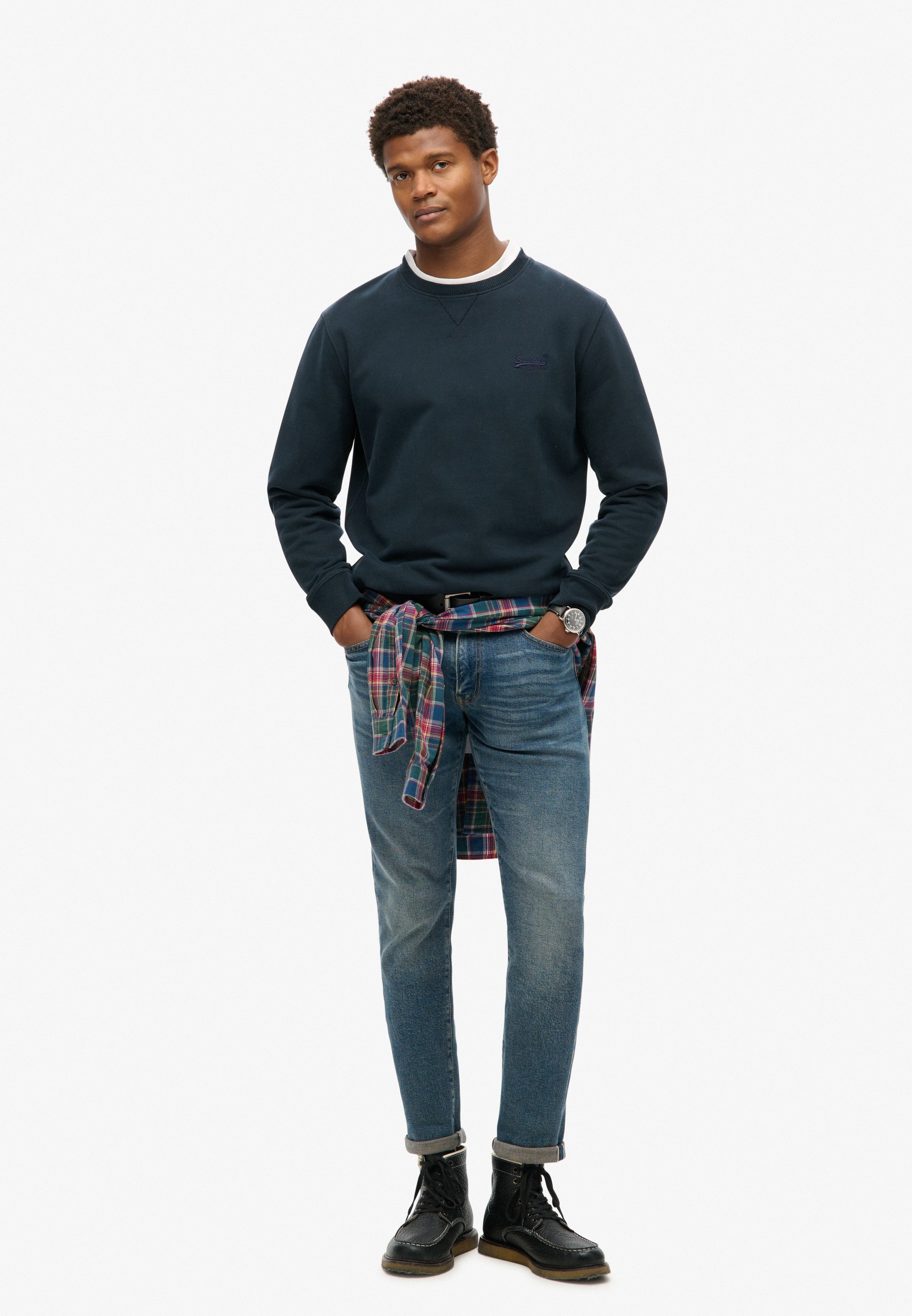 Superdry Essential Sweatshirt Blue S 3