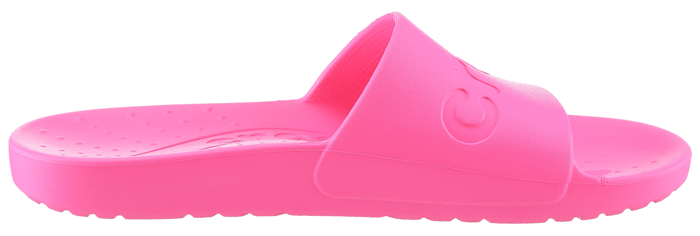 Crocs Pantolette »Crocs Slide«, Badeschuh, Schlappen, Strandschuh mit bequemem Fußbett