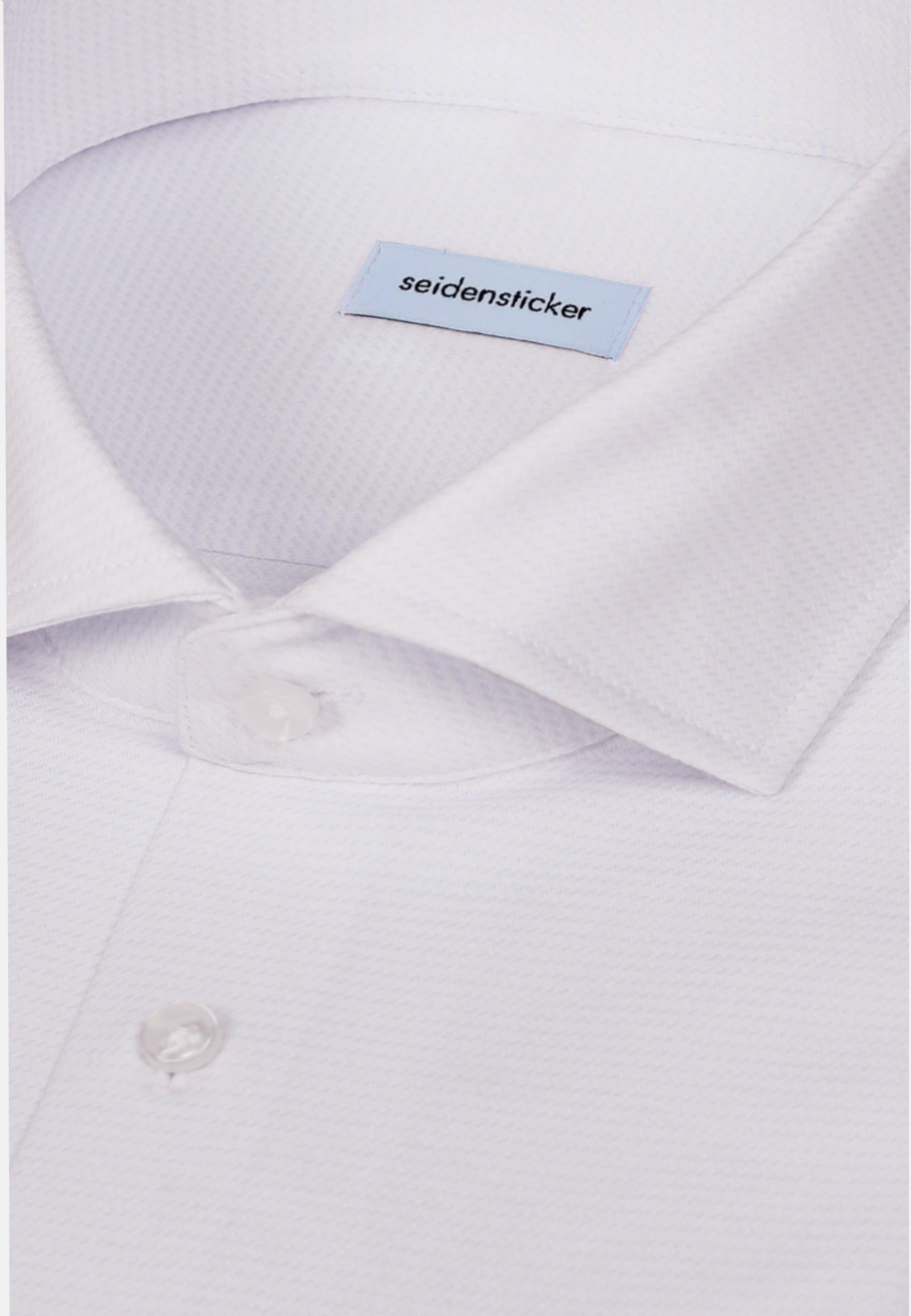 seidensticker Businesshemd »Schwarze Rose« Slim 1/1 Kentkragen Struktur