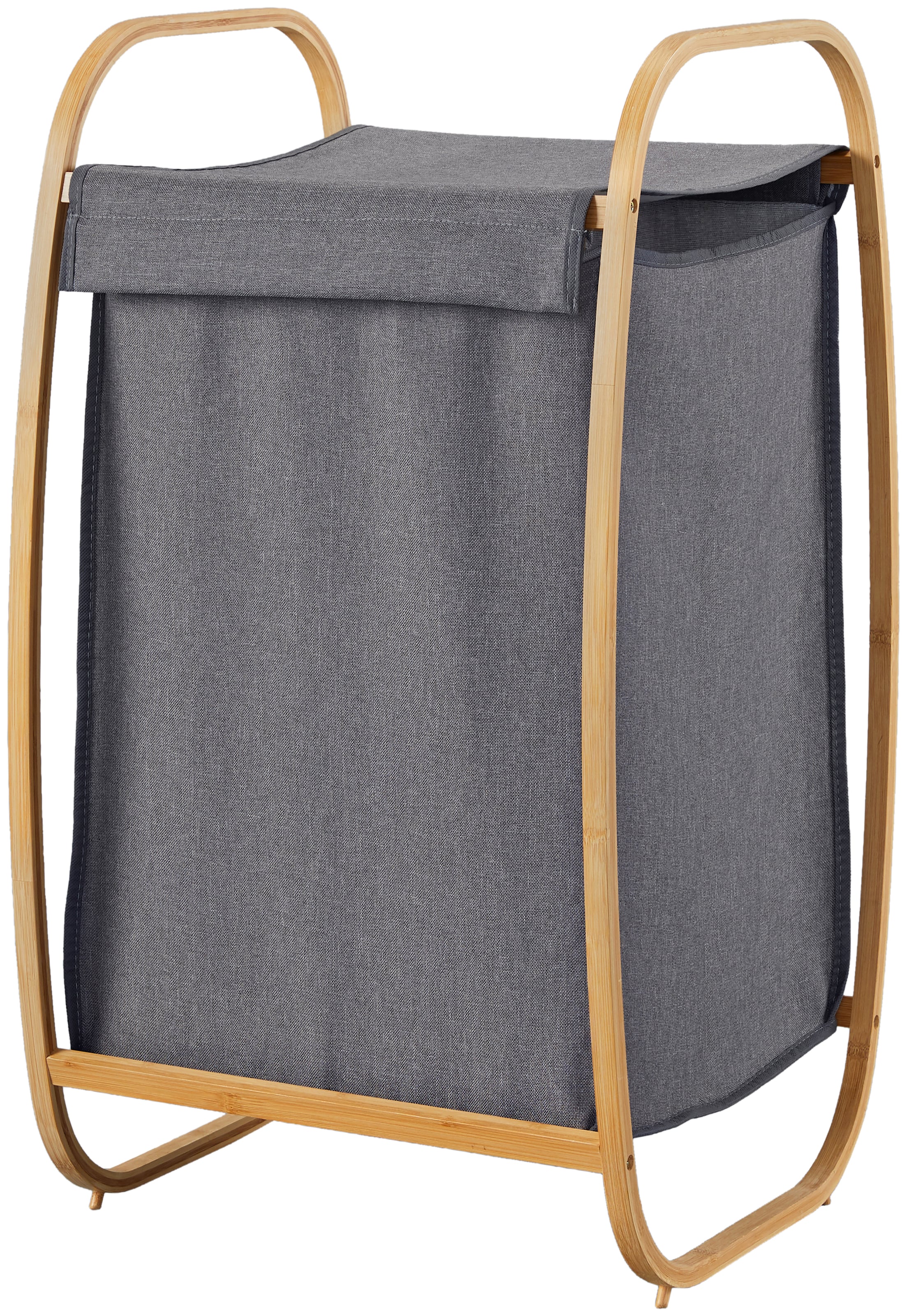 welltime Wäschekorb »Costa Rica«, Breite 43 cm, Wäschesortierer aus Bambus,  Wäschesack mit Deckel | BAUR