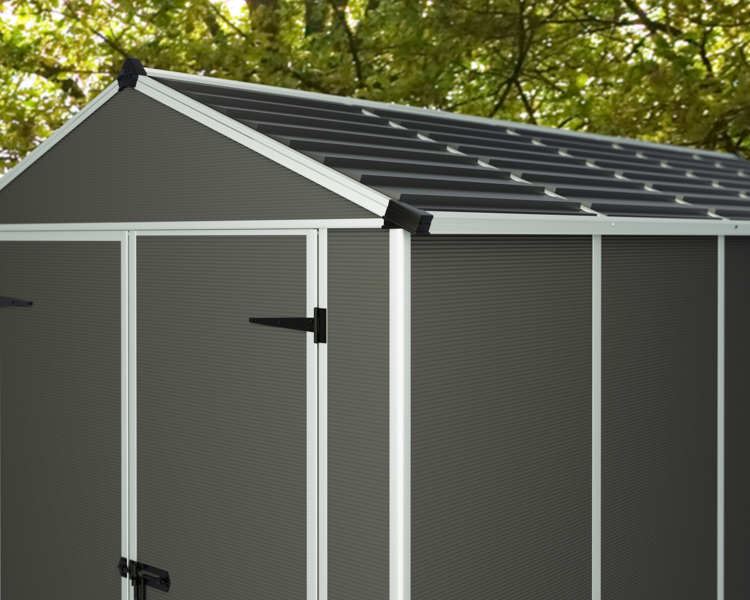 Palram - Canopia Gerätehaus »Rubicon«, mit lebenslang widerstandsfähigen Wandpaneelen