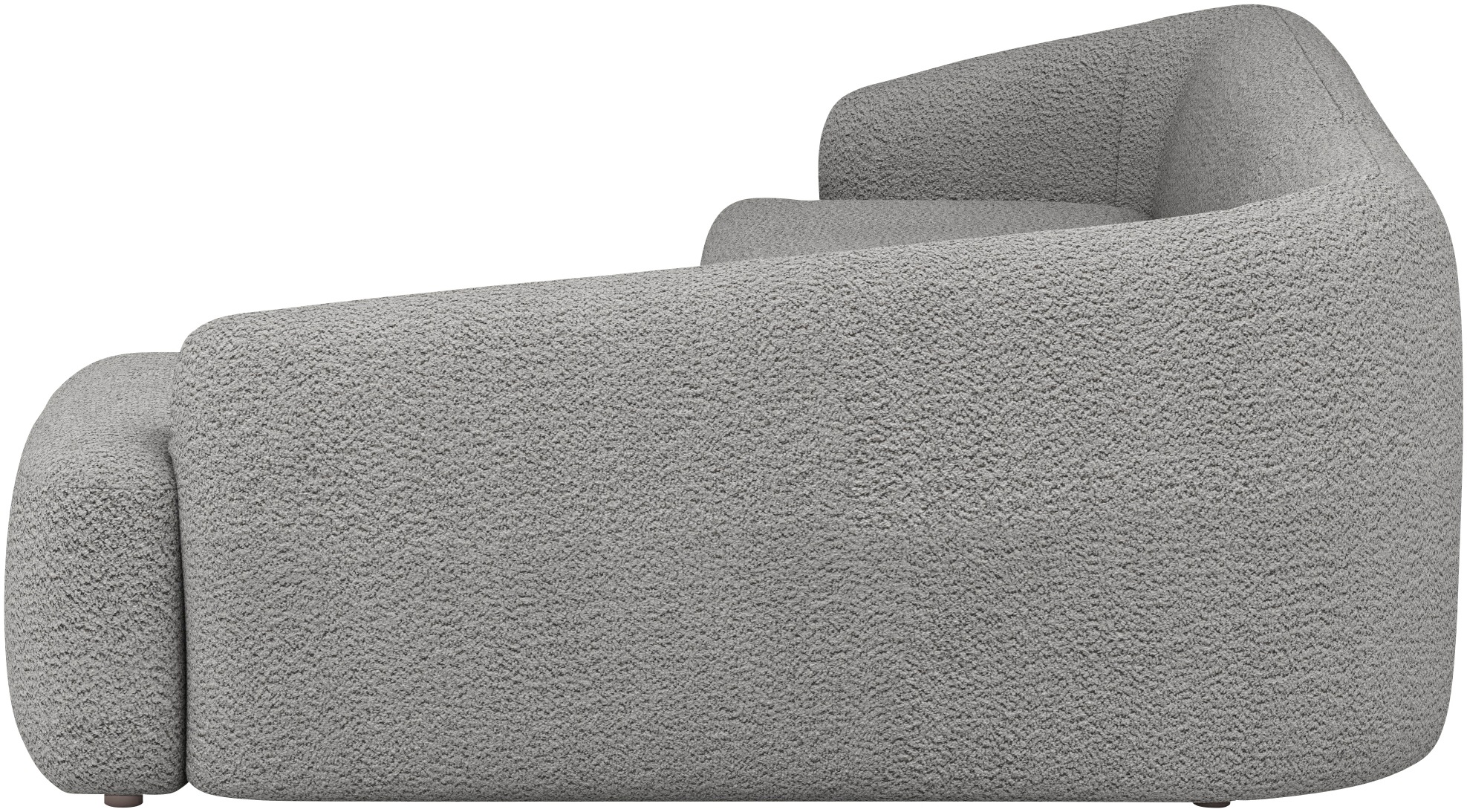 INOSIGN Ecksofa »Nergal, Einzelsofa oder L-Form«, Modernes Design, schlichte Optik, stilvoller Blickfang im Wohnzimmer