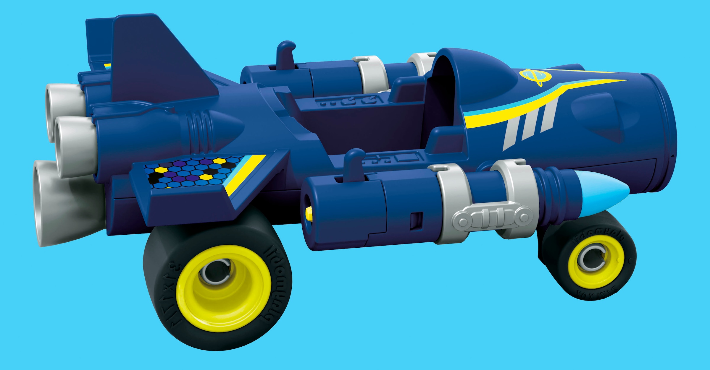 Playmobil® Konstruktions-Spielset »Rasender Space-Jet (71719), Funstars«, (31 St.), Made in Europe