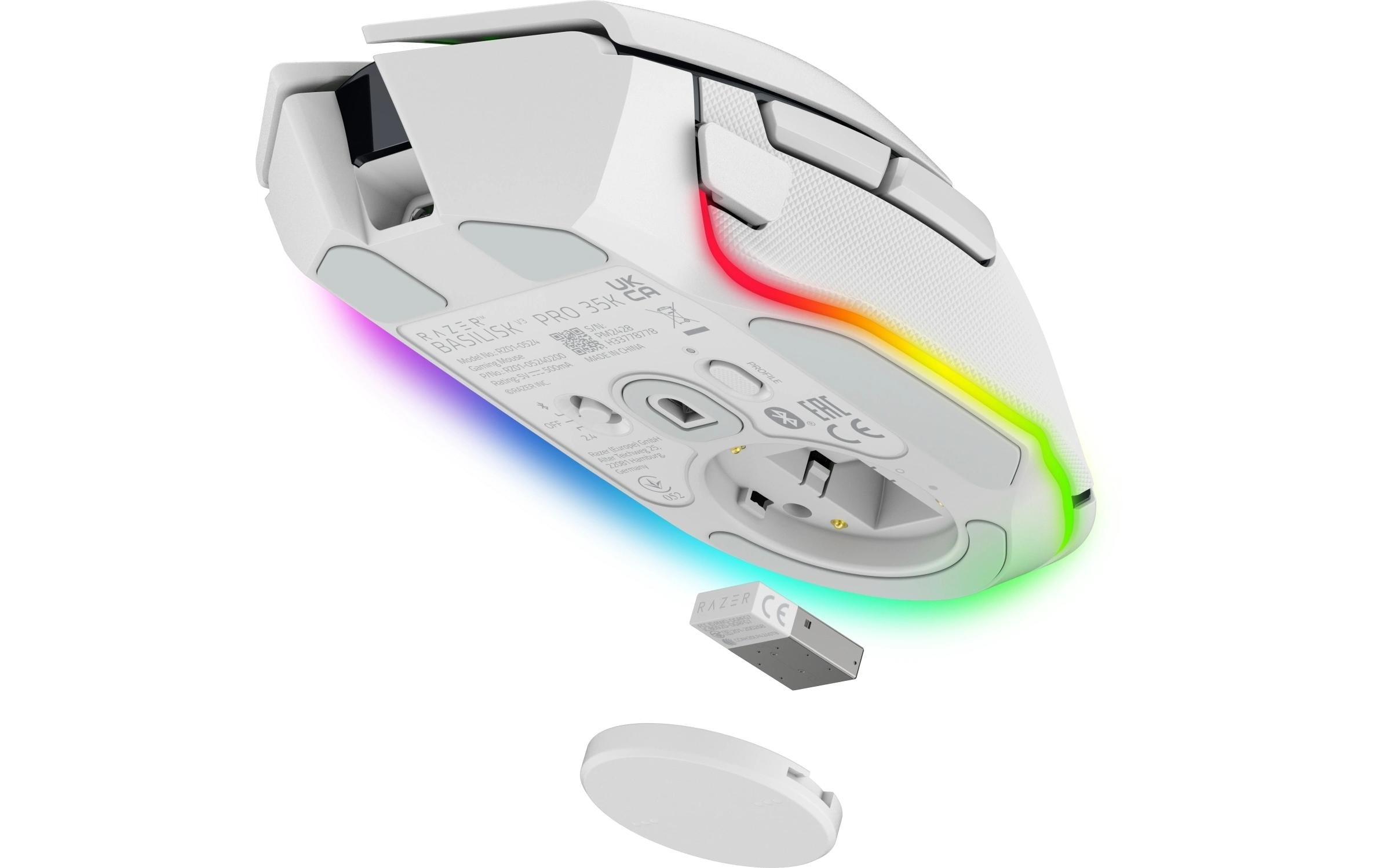 RAZER Gaming-Maus »Razer Basilisk V3 Pro 35k« kabellos