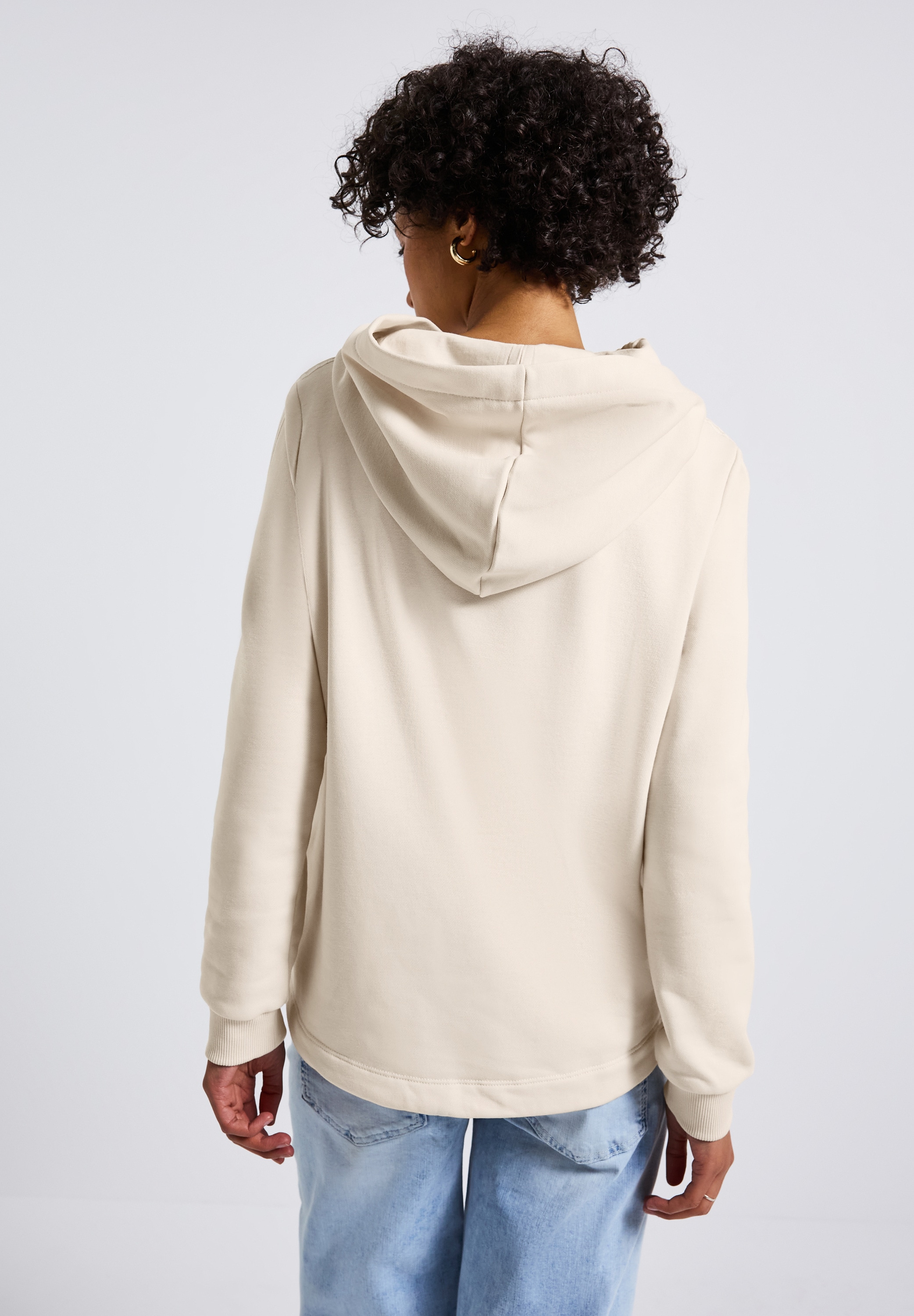STREET ONE Hoodie, im soften Baumwoll-Mix