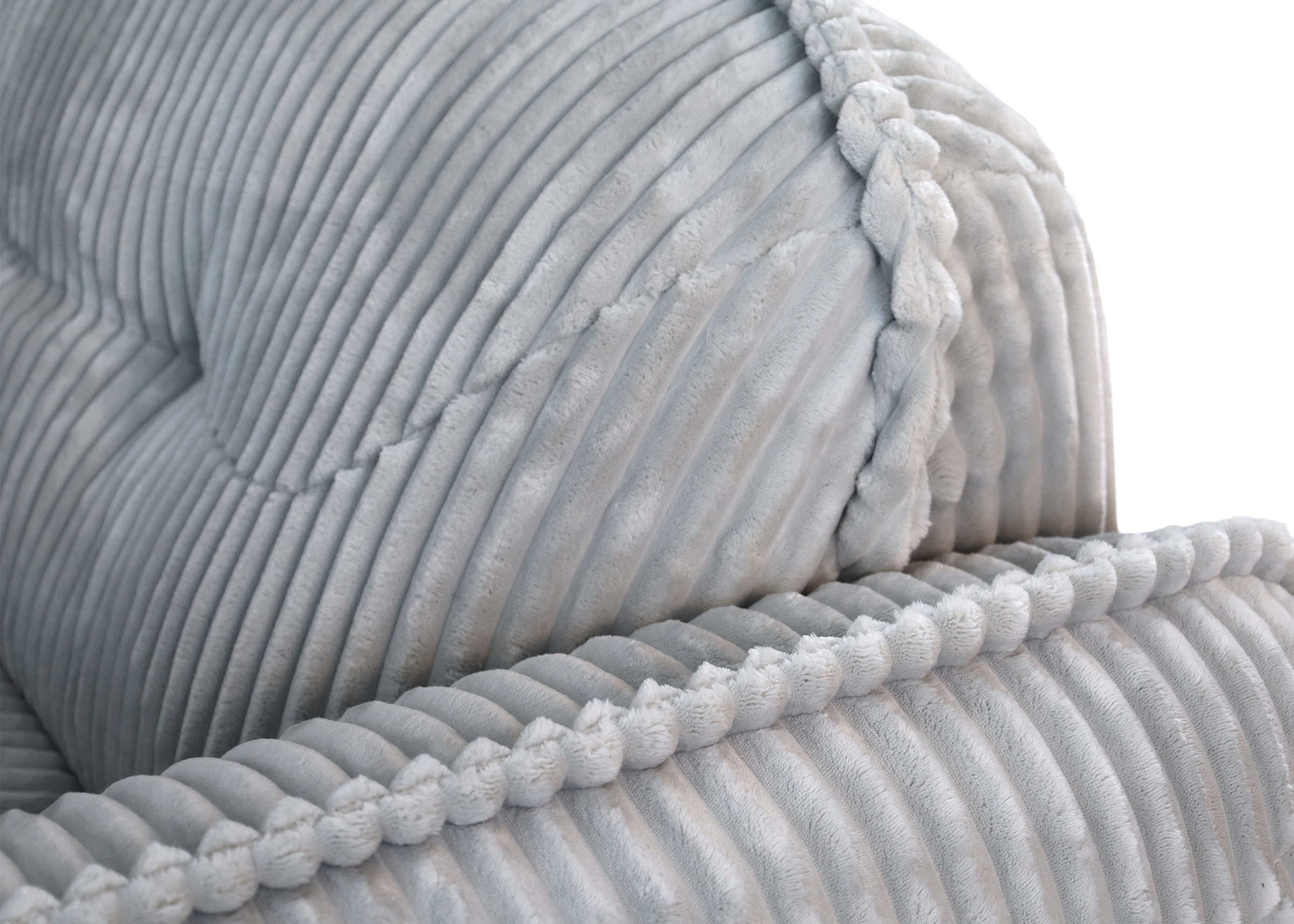 TRENDMANUFAKTUR Chaiselongue »Be Fluffy, mit Rundumbezug, Loveseat mit moderner breiter Kedernaht« mit softem Sitzkomfort, in hochwertigem Breitcord mit weicher Haptik