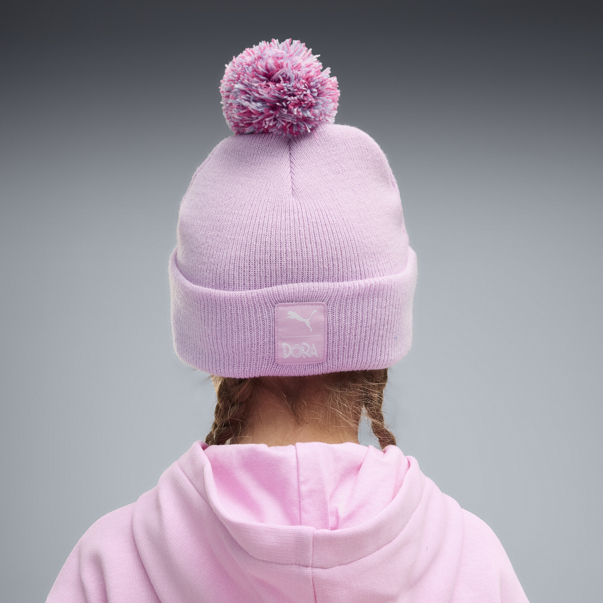 PUMA Beanie »PUMA x DORA THE EXPLORER Mid Crown Bommelmütze Kinder«