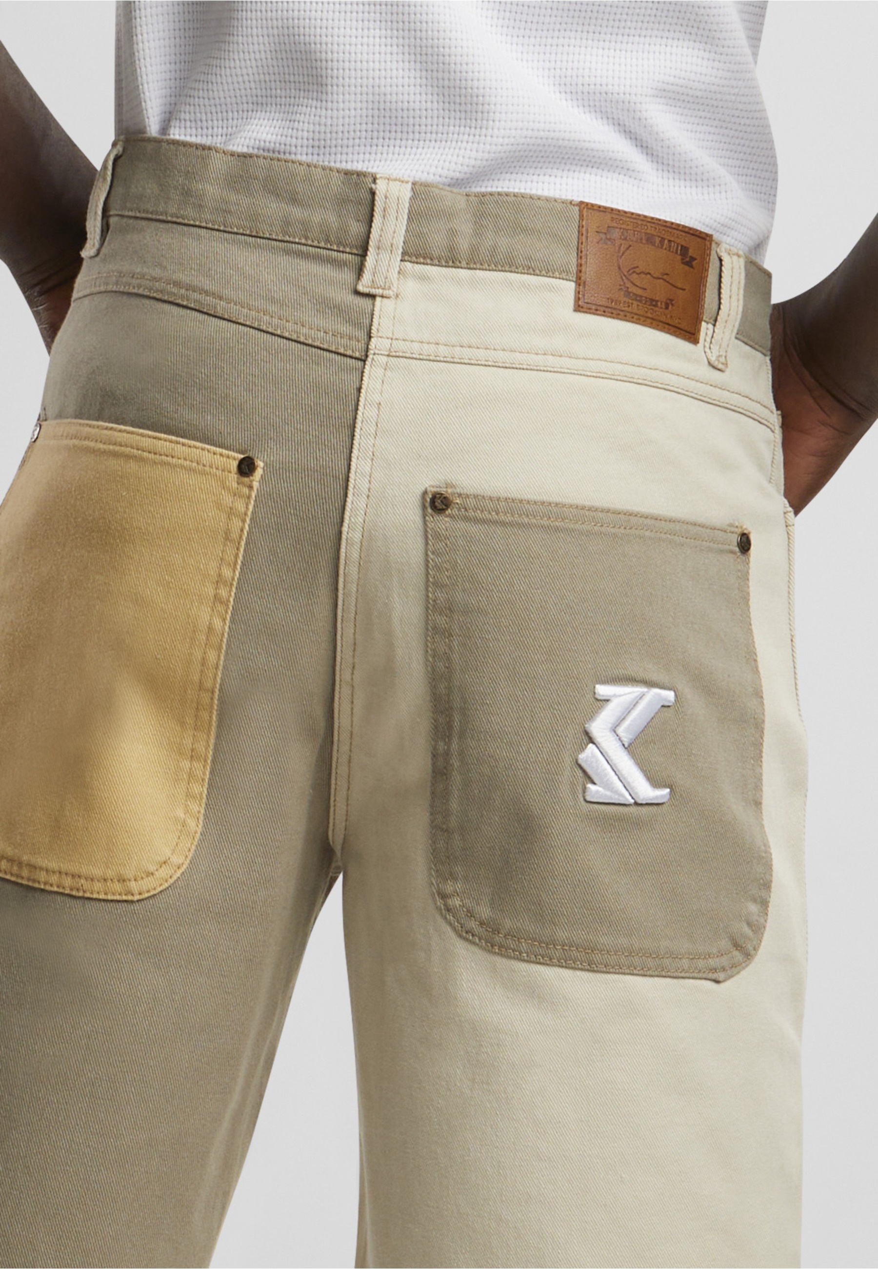 Karl Kani Shorts »Karl Kani Herren KM221-054-1 KK OG washed Block Shorts«