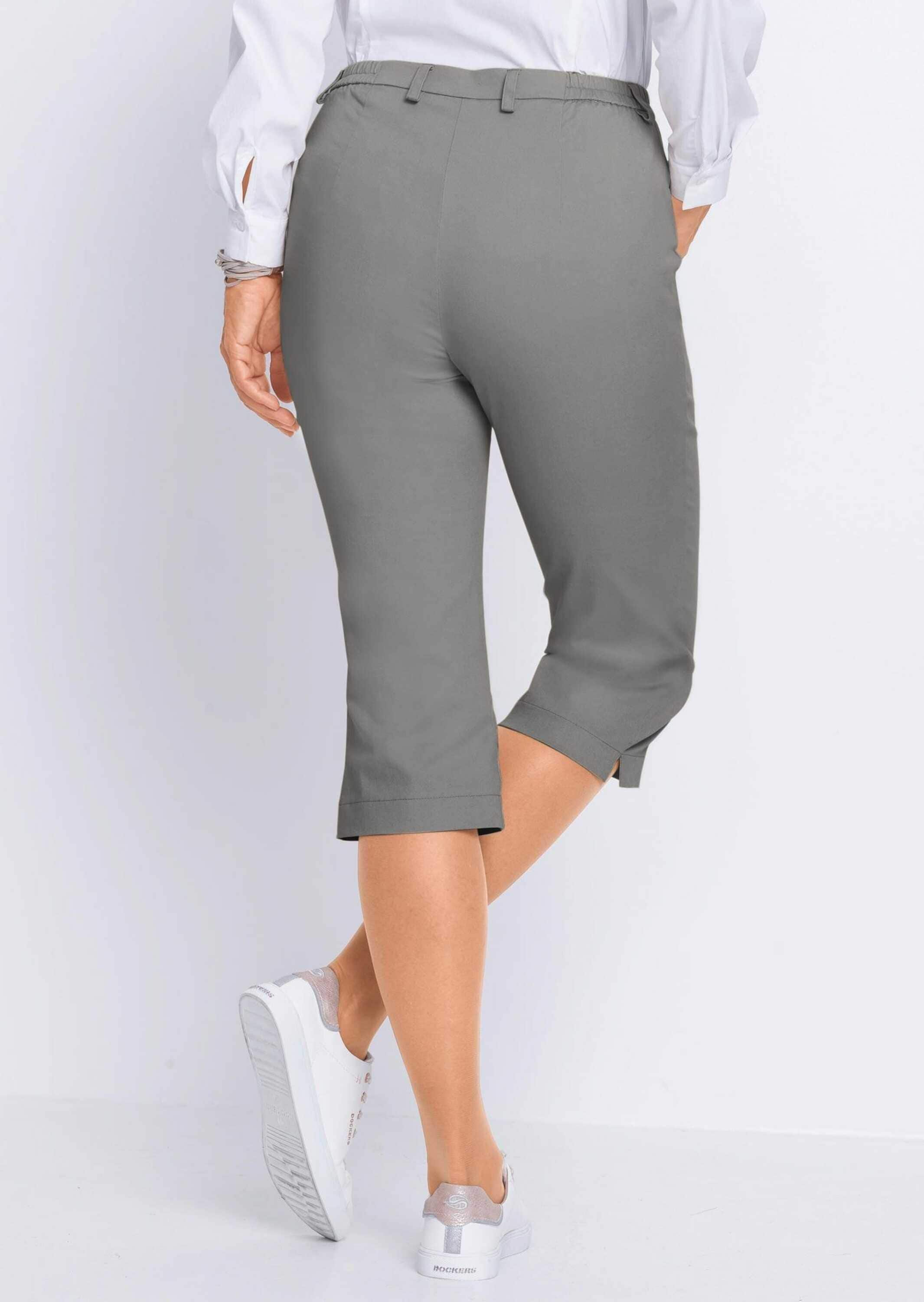 GOLDNER 7/8-Hose "Kurzgröße Sportliche Capri-Jeanshose Carla" günstig online kaufen