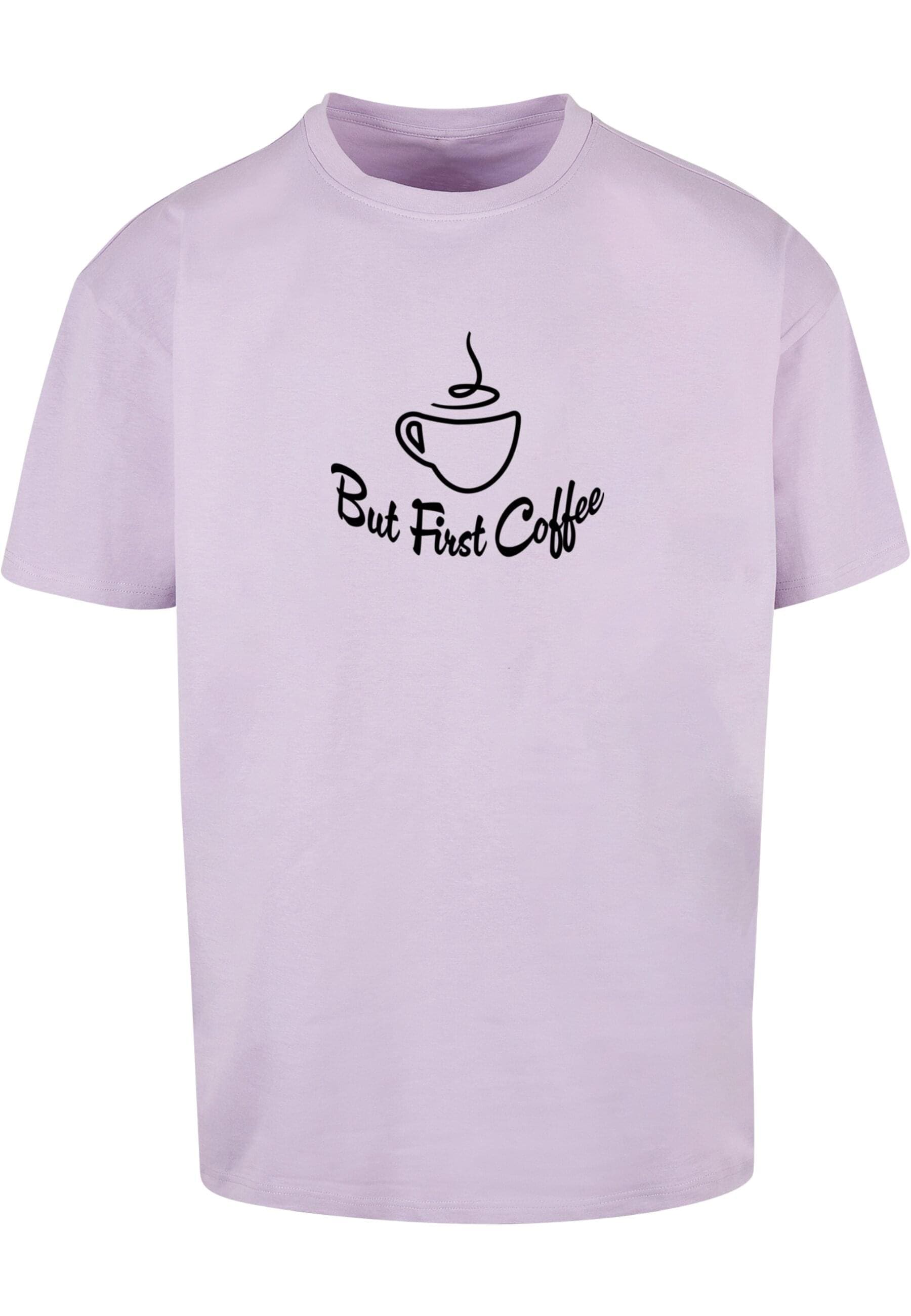 Merchcode T-Shirt "Merchcode Herren But First Coffee Heavy Oversized Tee" 1 günstig online kaufen