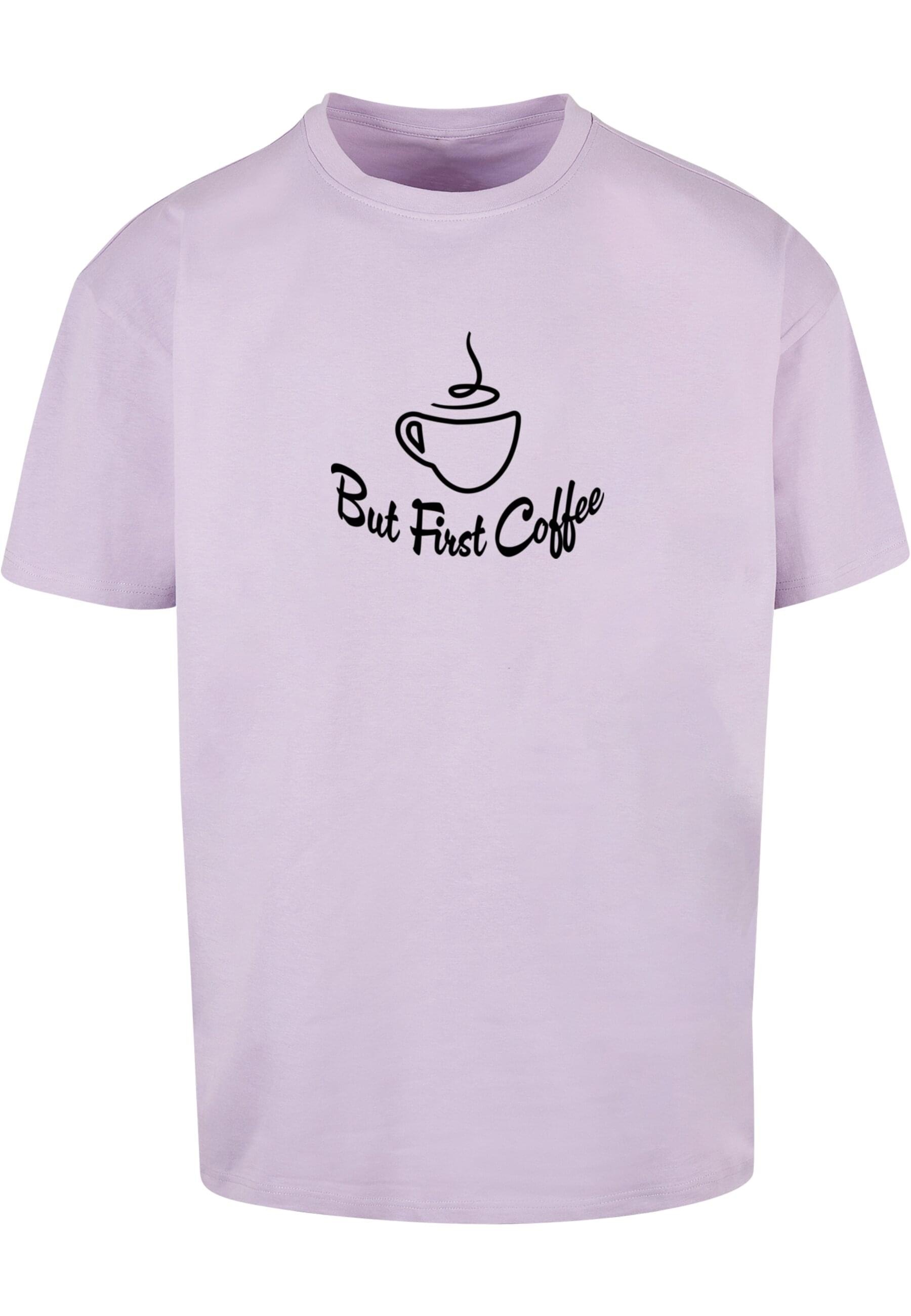 Merchcode T-Shirt "Merchcode Herren But First Coffee Heavy Oversized Tee", günstig online kaufen