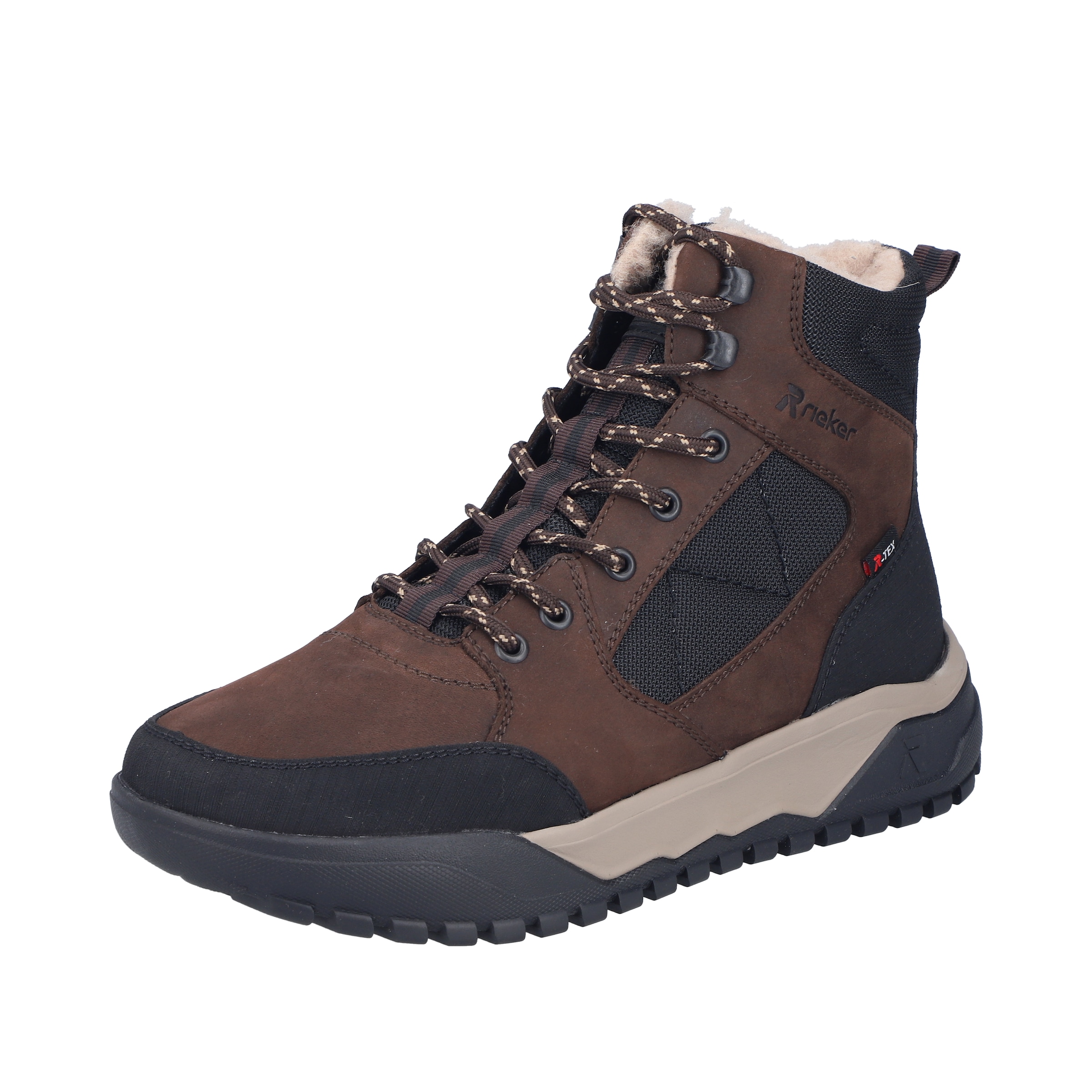 Rieker Winterboots Outdoorboots, Schnürboots mit wassersabweisender TEX-Membran