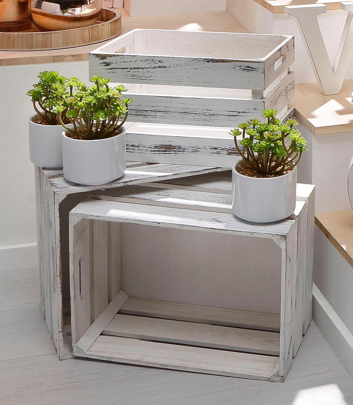 Zeller Present Kiste (3er Set)