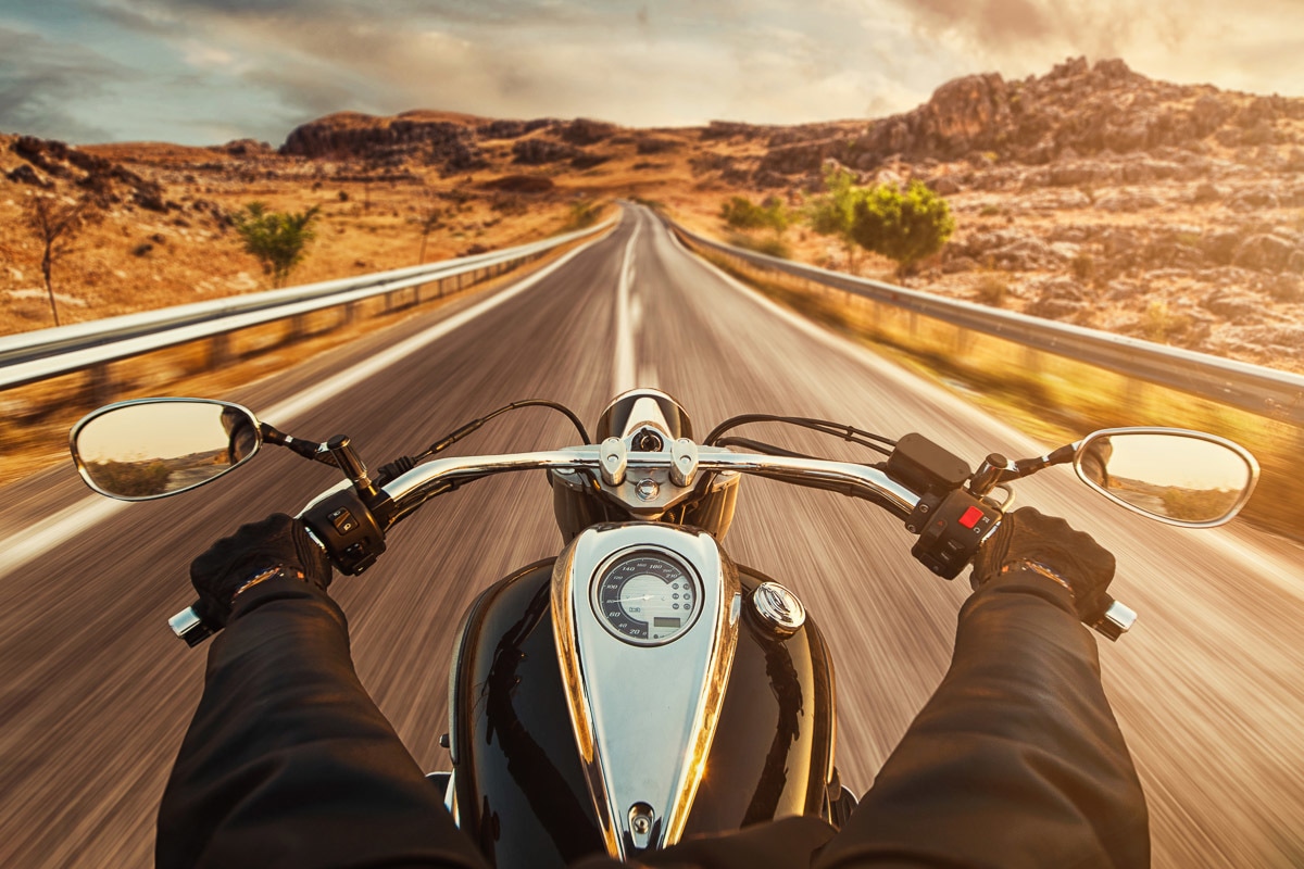 Papermoon "Motorrad fahren"