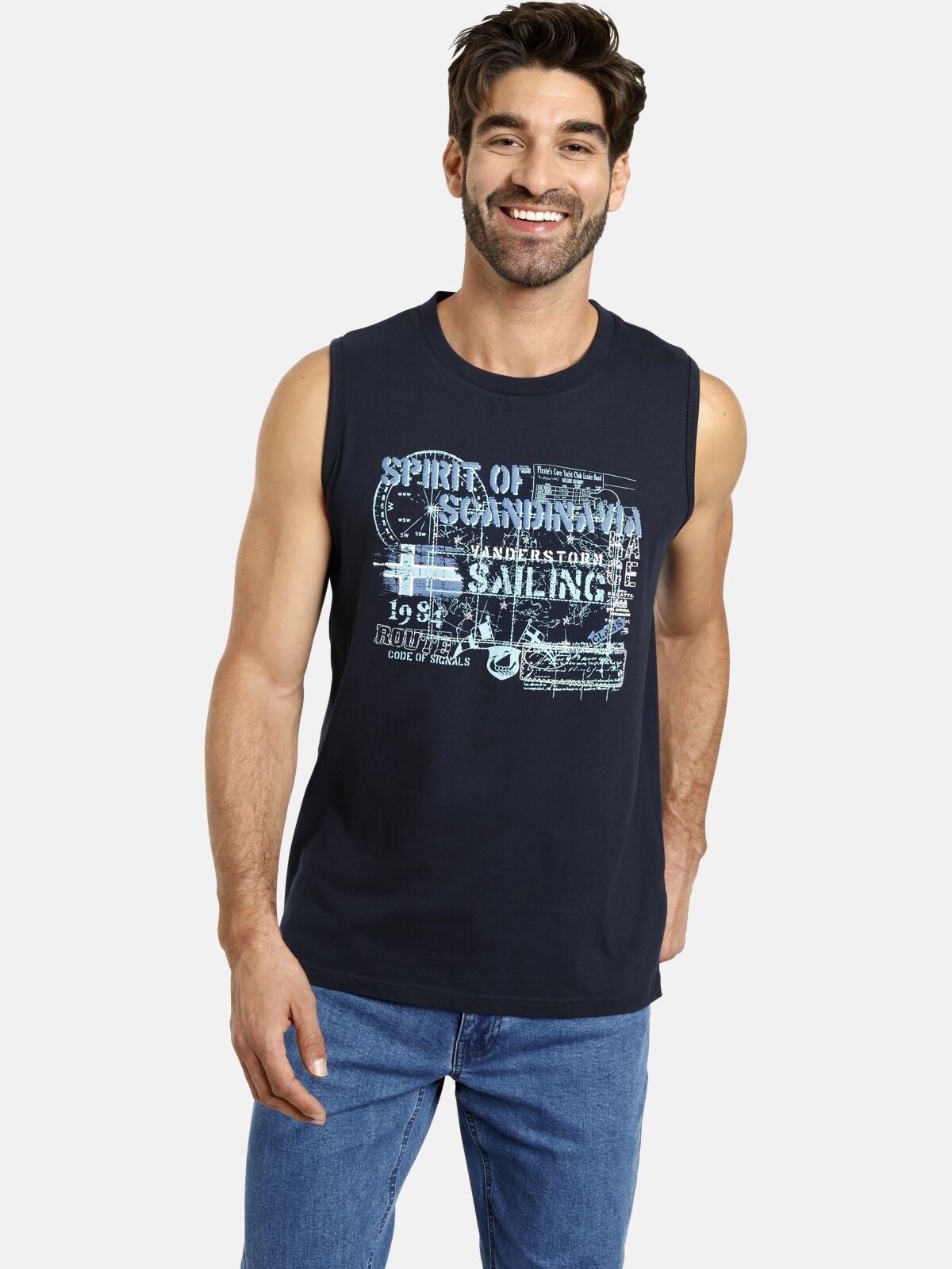 Jan Vanderstorm Tanktop »Doppelpack Tanktop LENNY«
