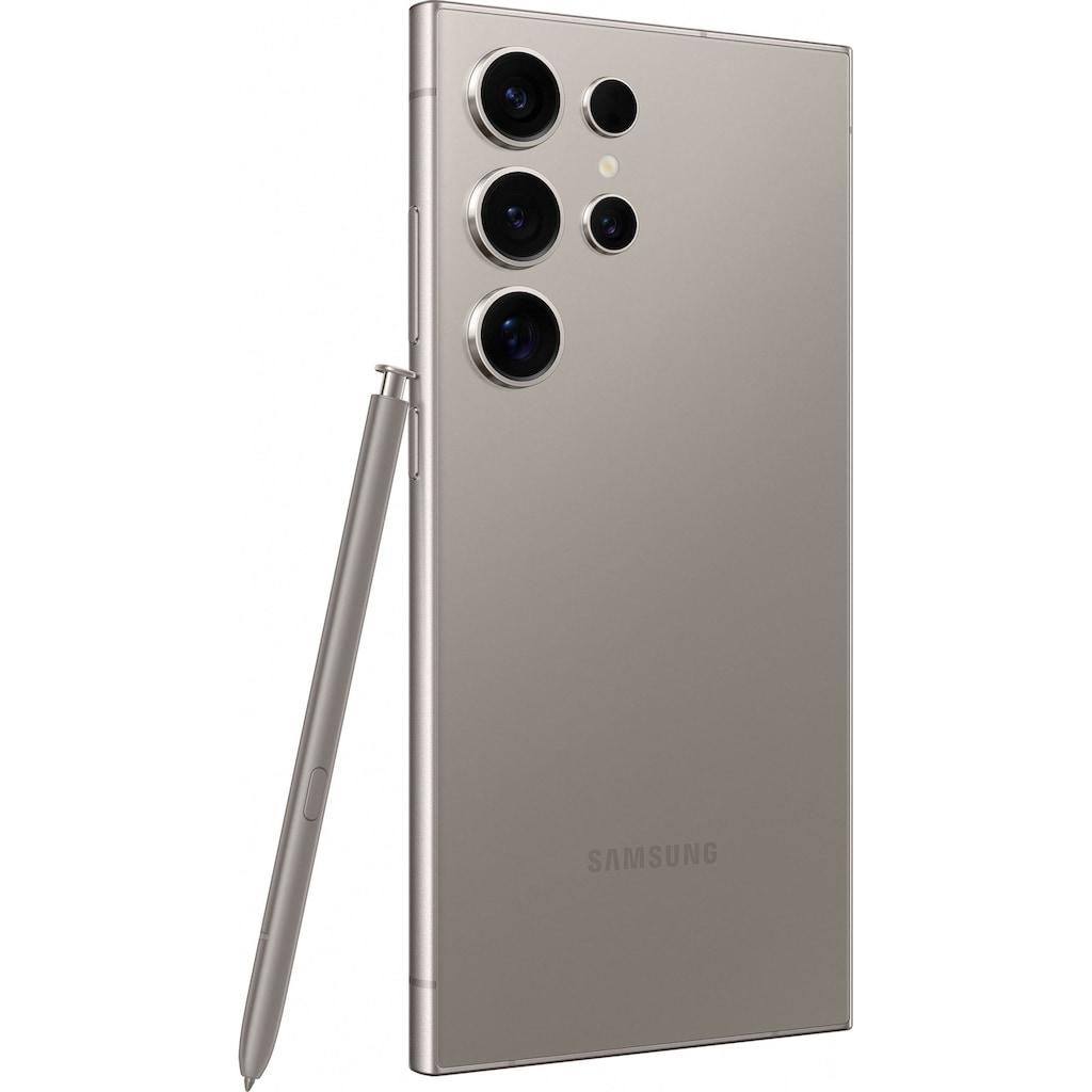 Samsung Smartphone »Galaxy S24 Ultra 256GB«, Titanium Gray, 17,25 cm/6,8 Zoll, 256 GB Speicherplatz, 200 MP Kamera
