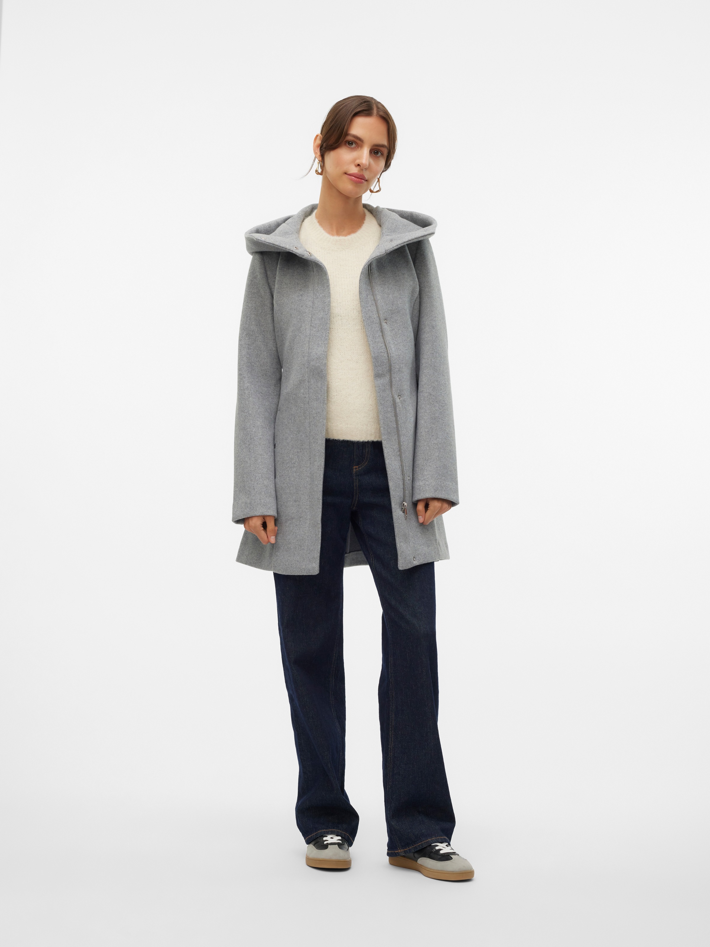 Vero Moda Langjacke »VMPOPLIVA JACKET GA BOO«, mit Kapuze